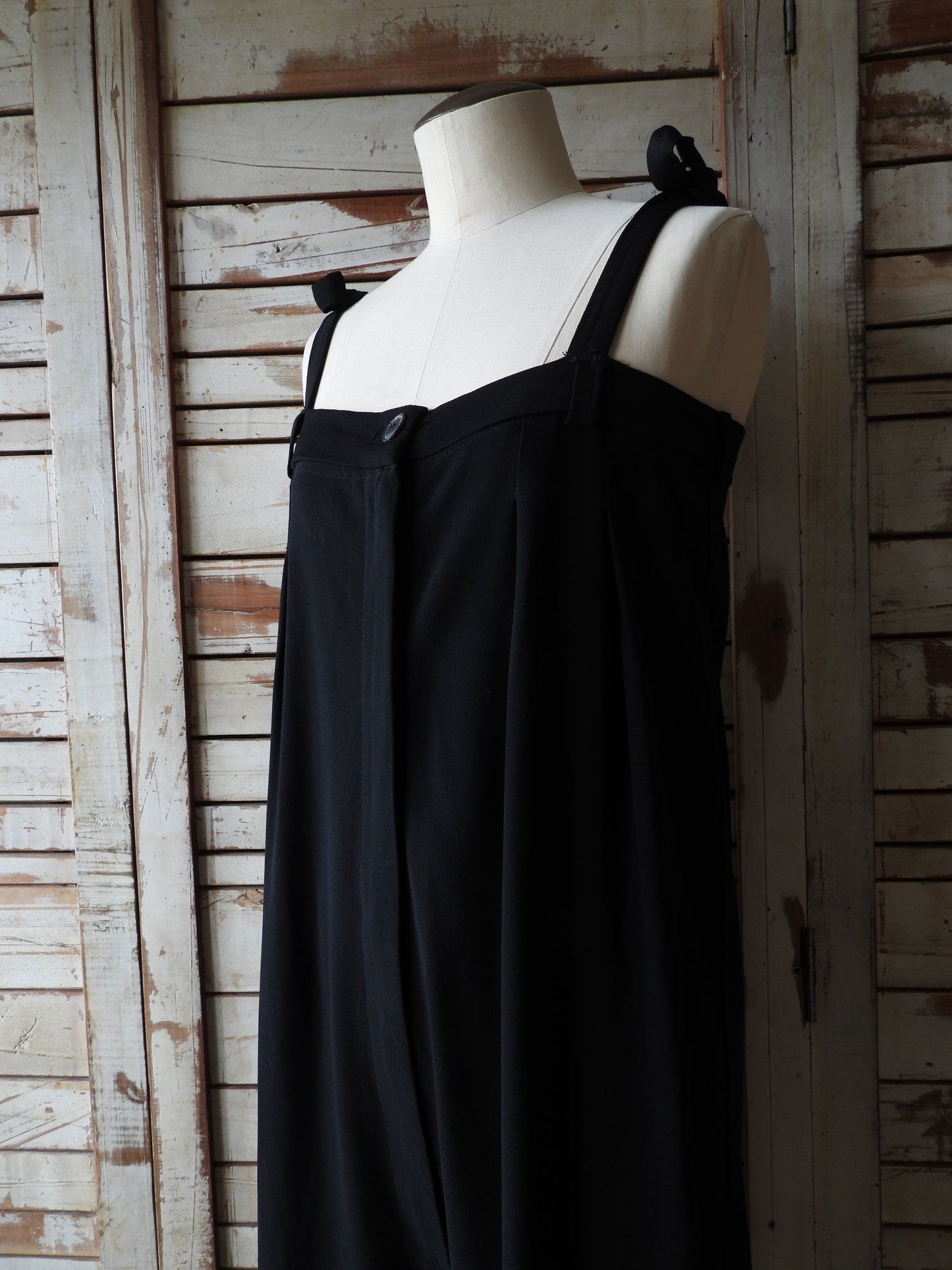 N/S Black jumpsuit/BLACK