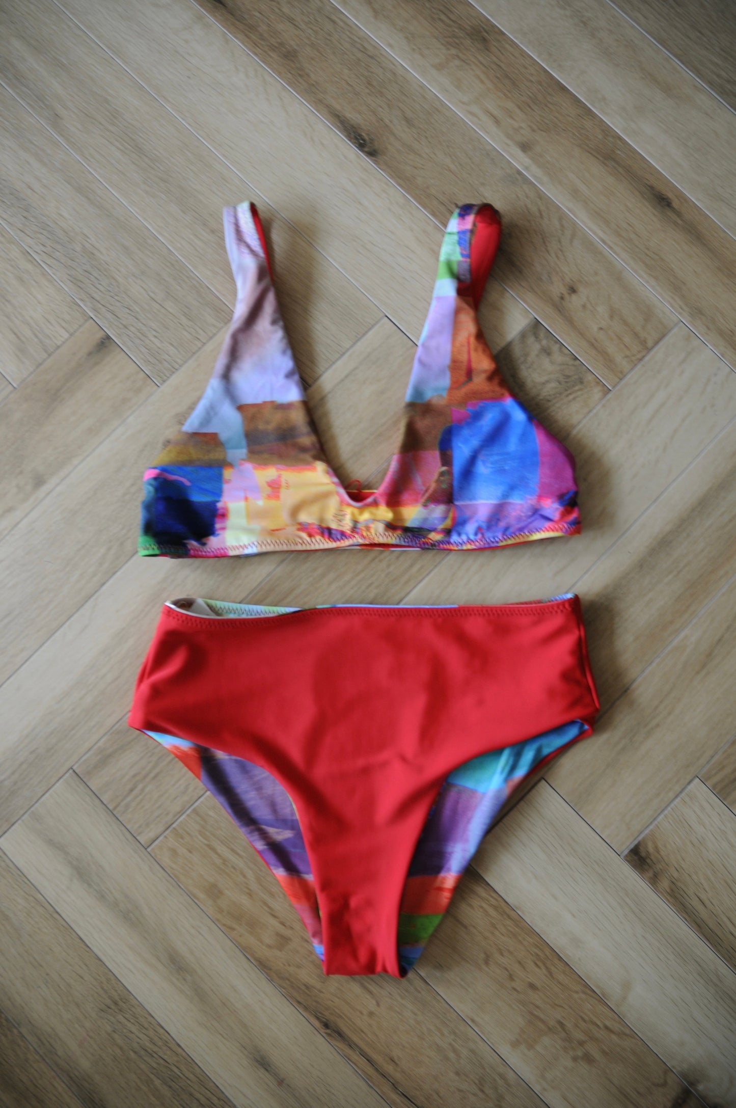 SEEA/Brasilia reversible bikini top&bottom/WAVELENGTH