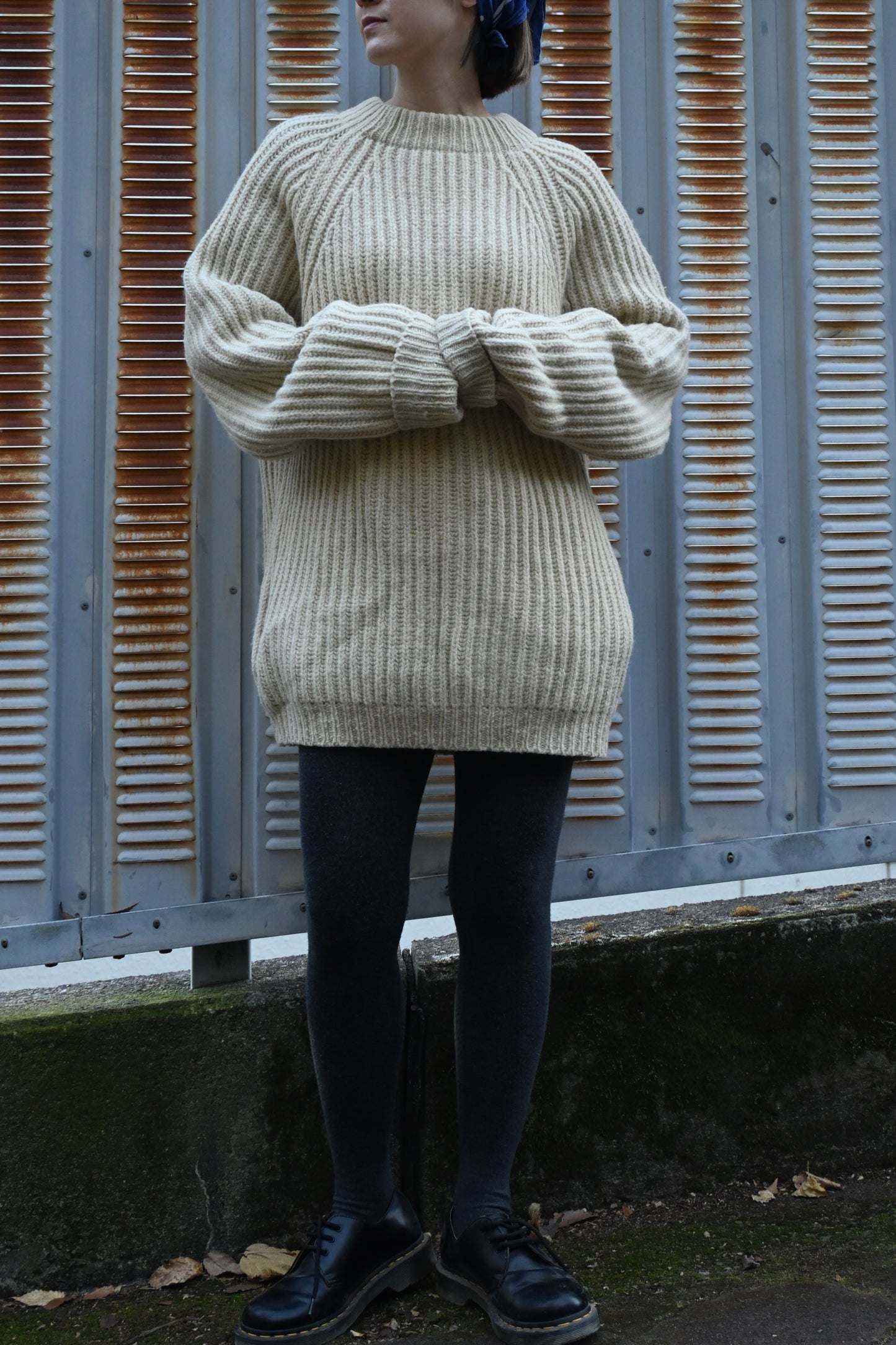 "John Davey" British wool jumper knit