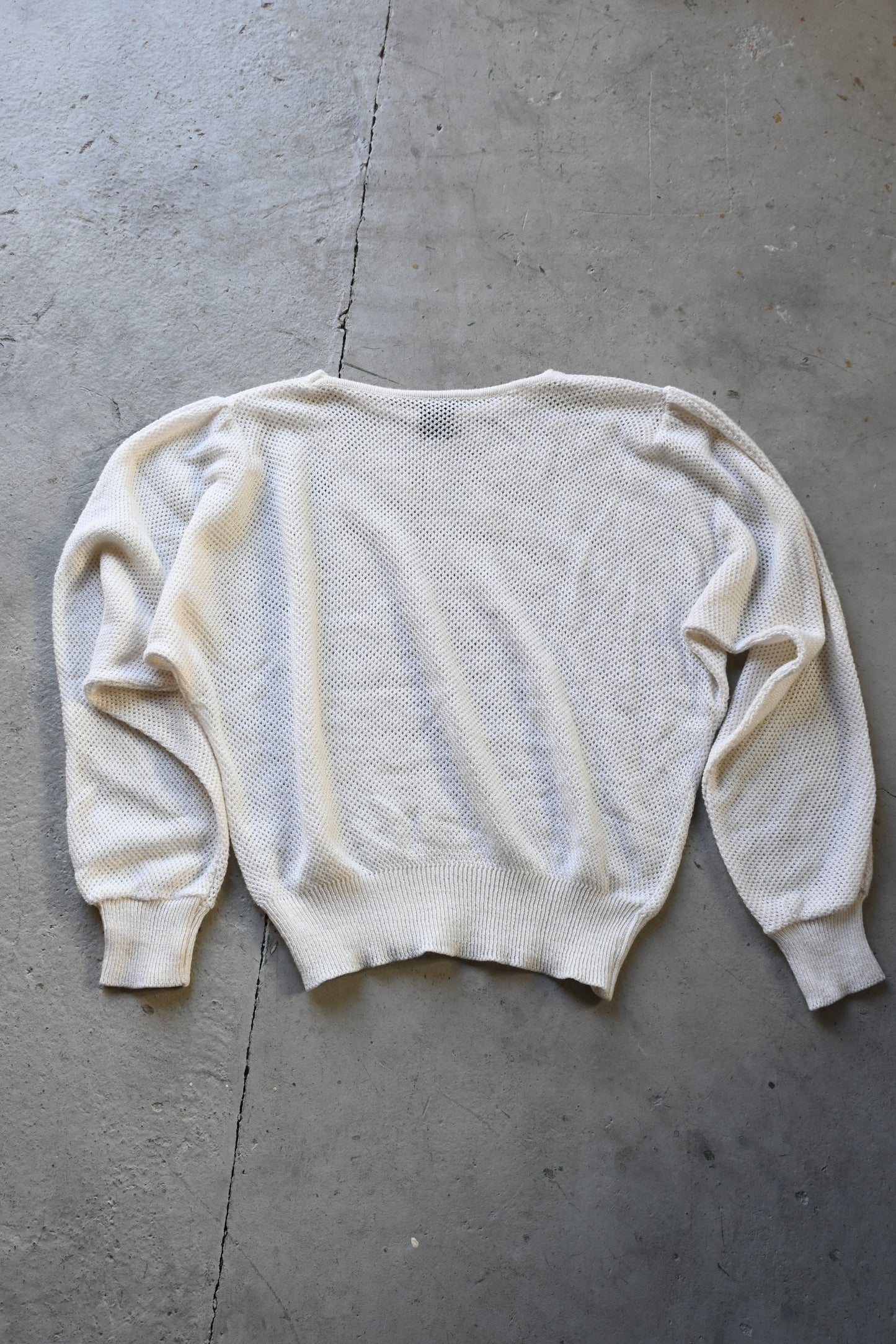 Knit sweater/IVORY