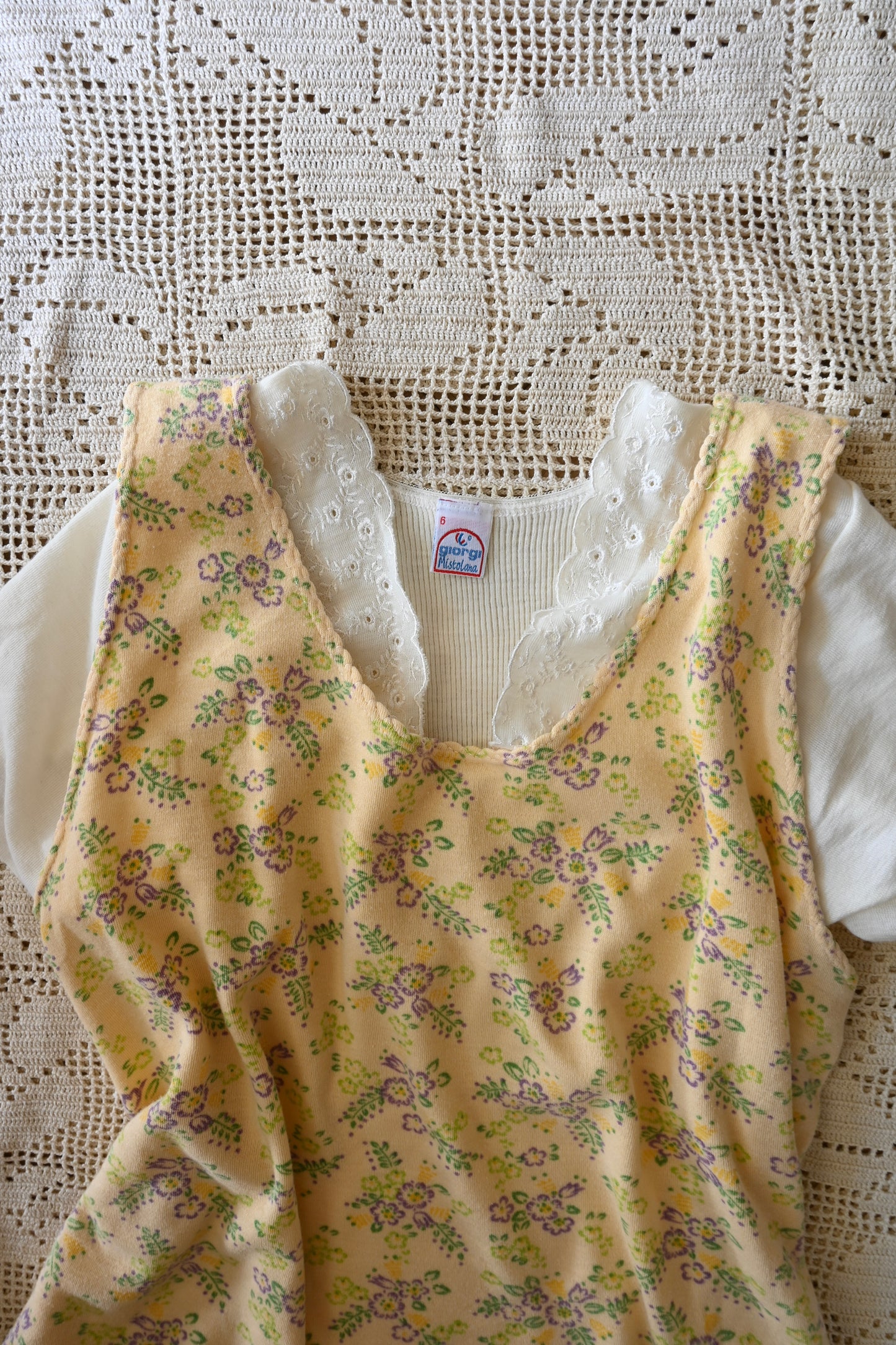 EURO Underwear tank top/FLOWER