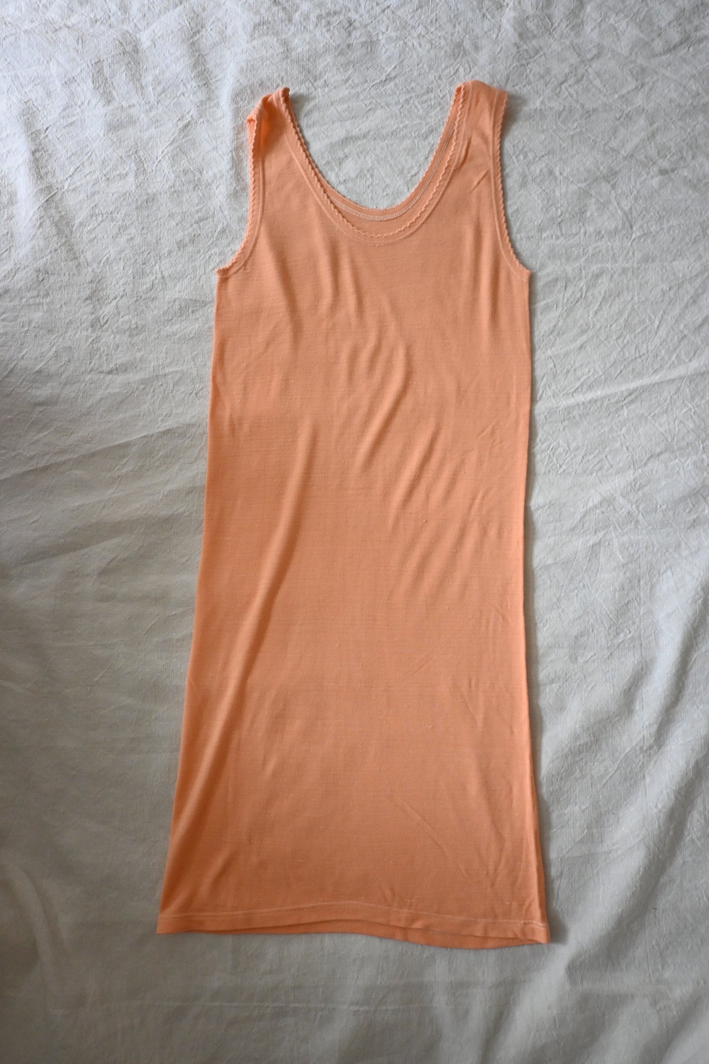 EURO Underwear tank dress/SALMON PINK