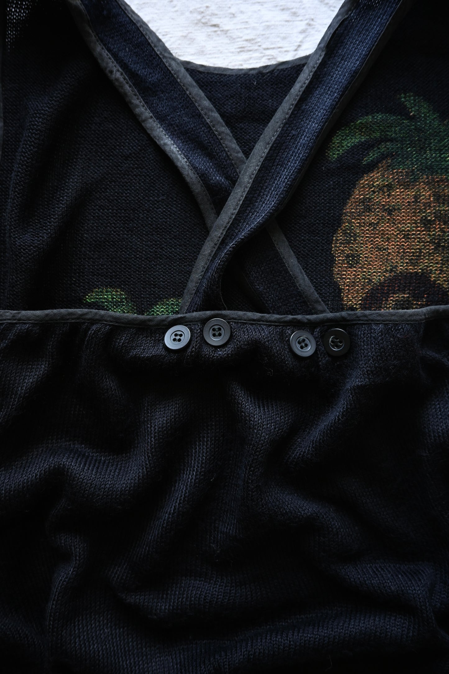 Fruits Knit/BLACK