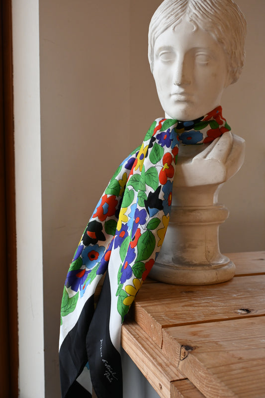 Vintage Flower Scarf/MULTI