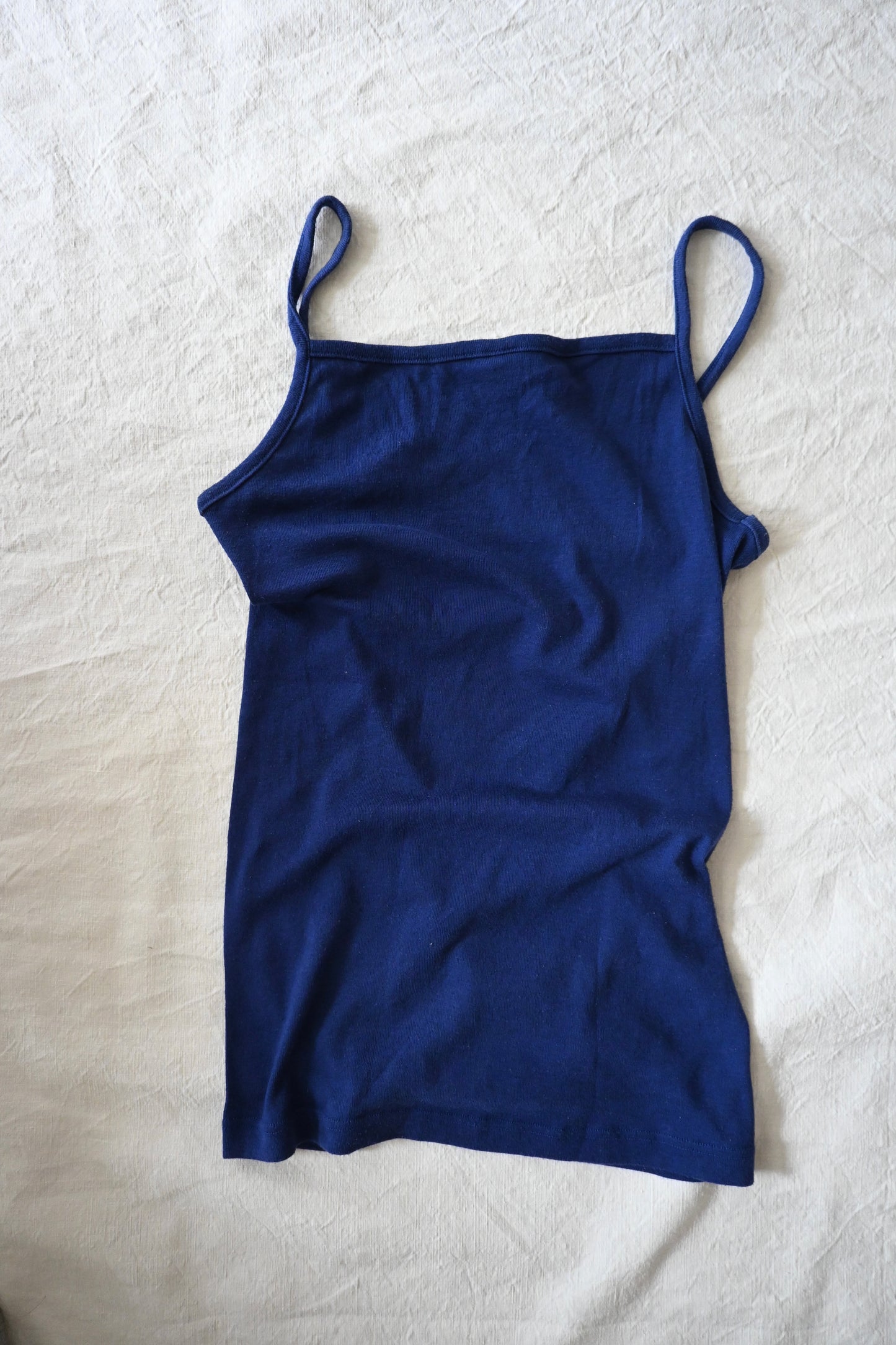 EURO Cotton underwear top/NAVY