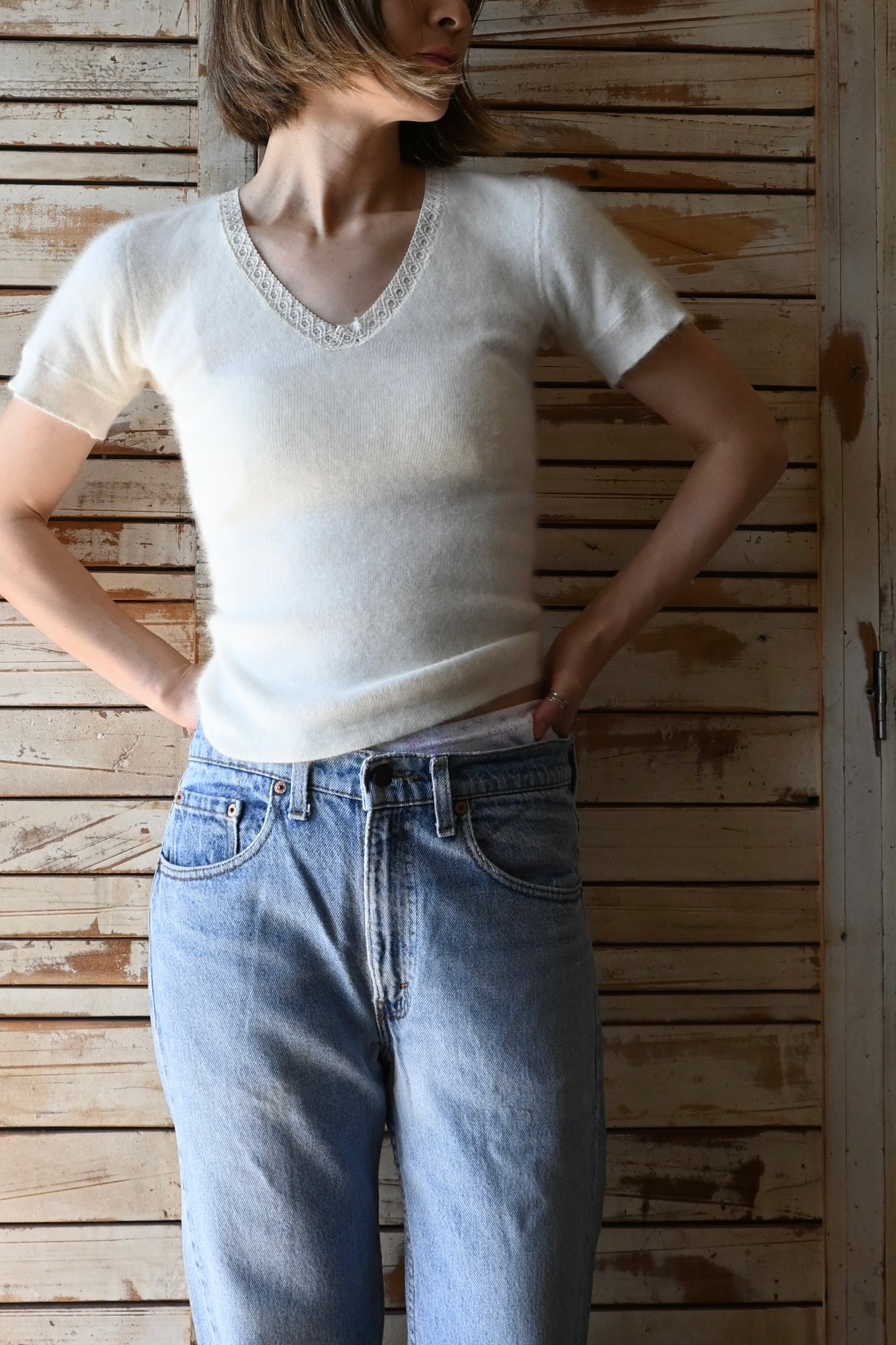 German underwear angora top