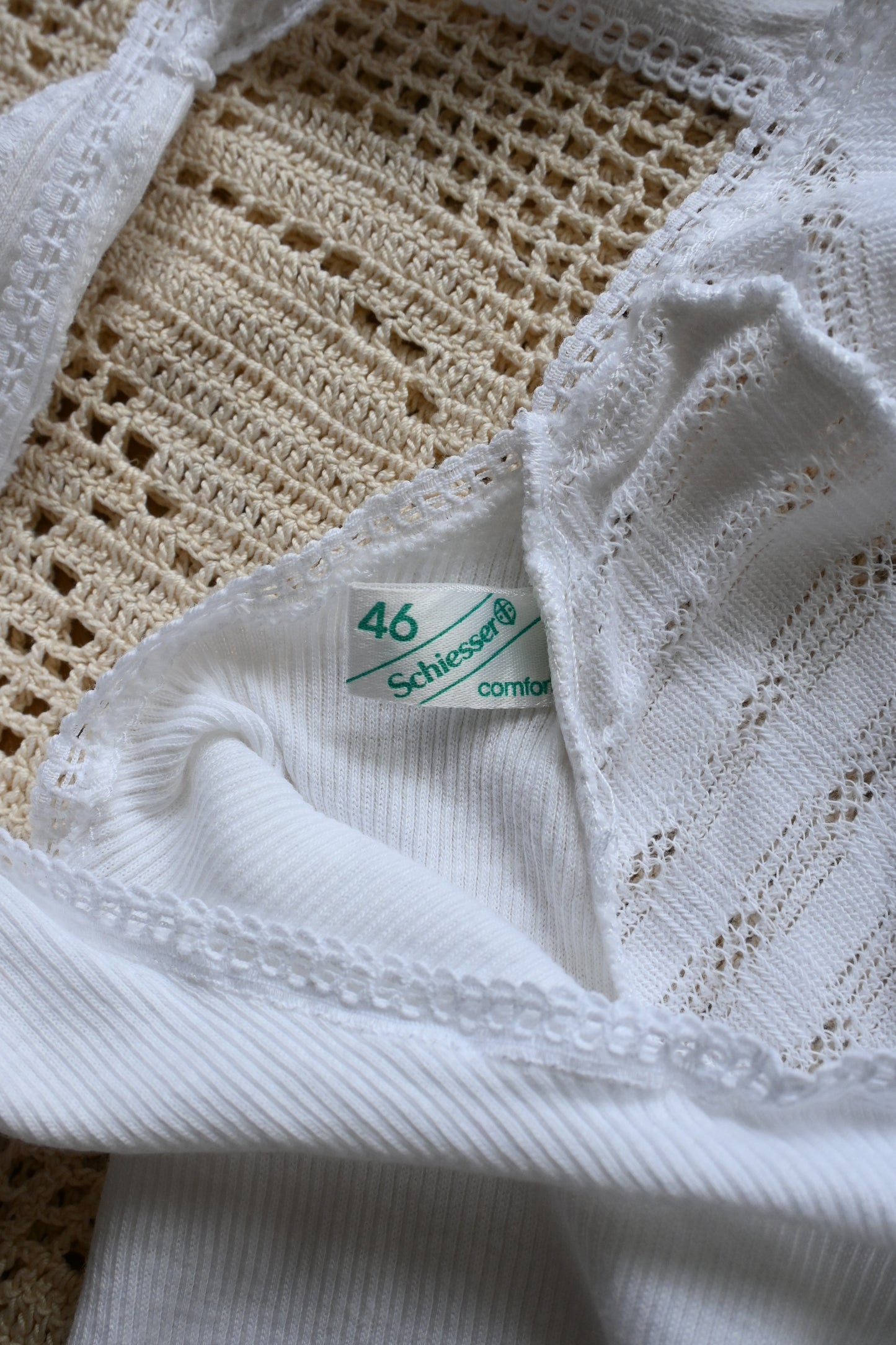 EURO Cotton lace camisole