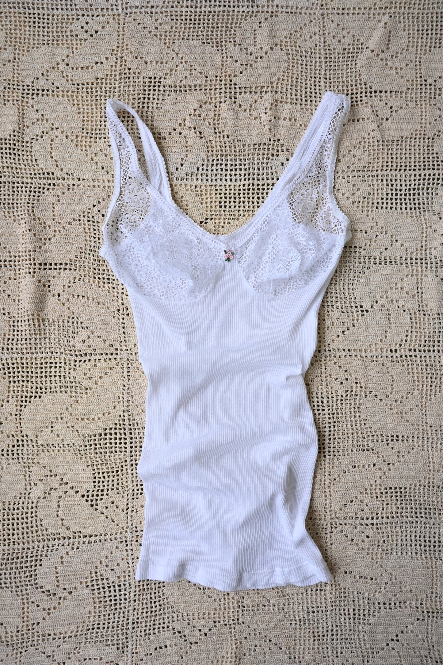 EURO Cotton lace camisole
