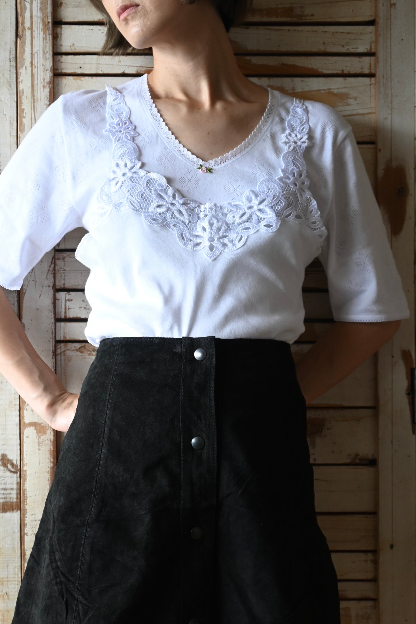 EURO Cotton lace camisole