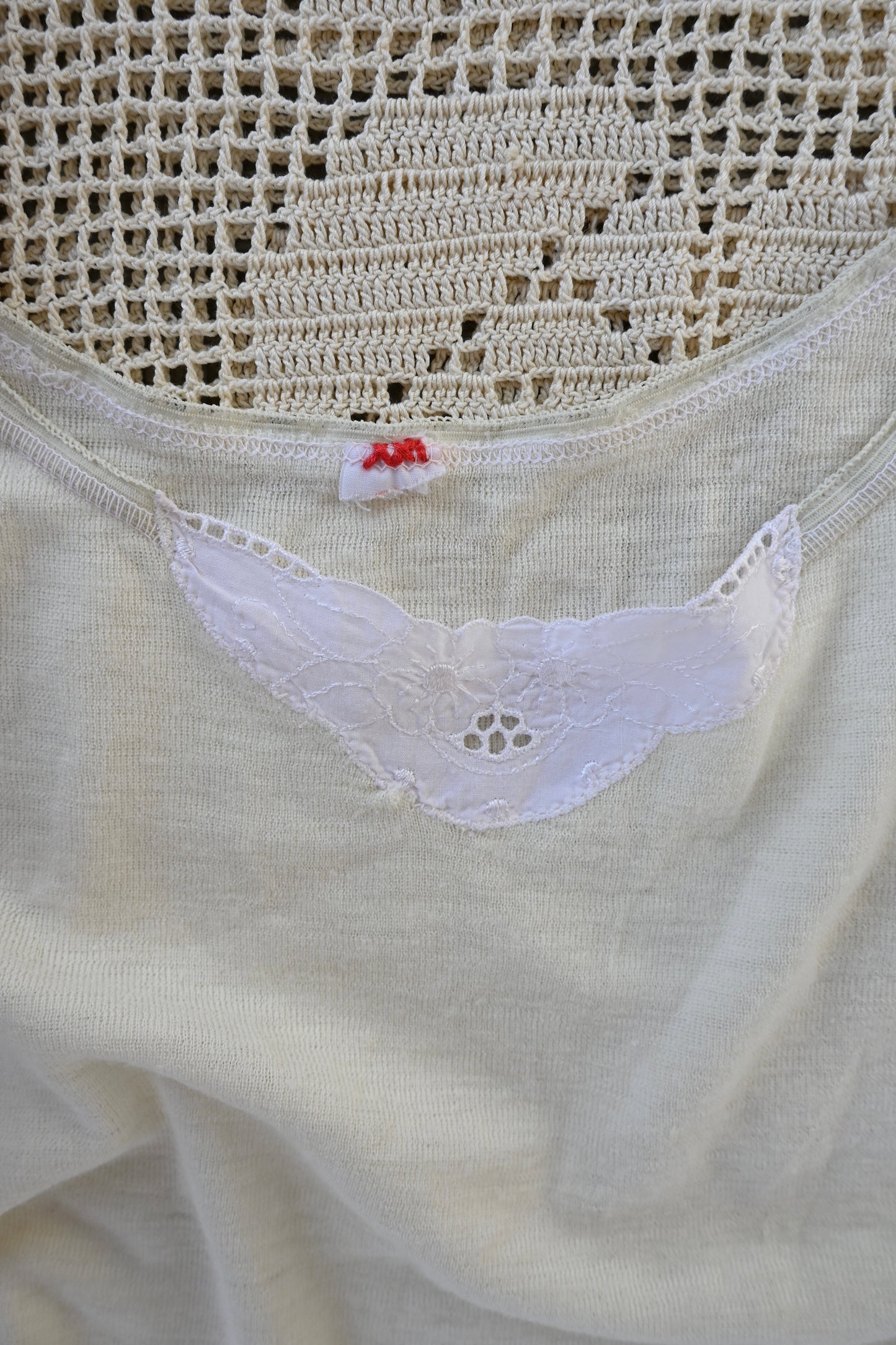 EURO Underwear knit top/IVORY
