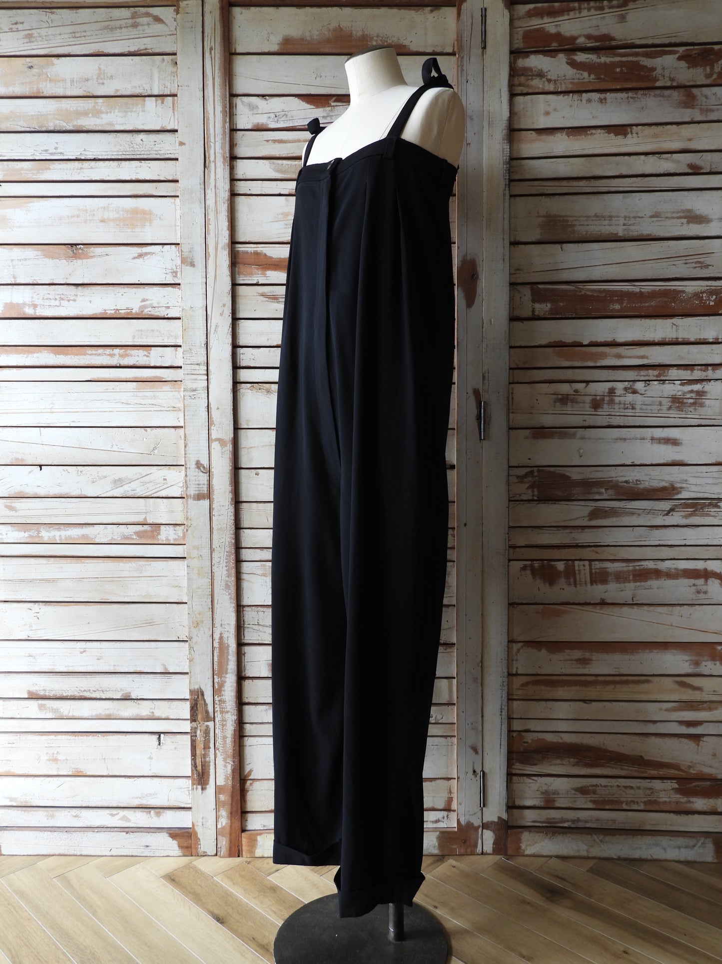 N/S Black jumpsuit/BLACK