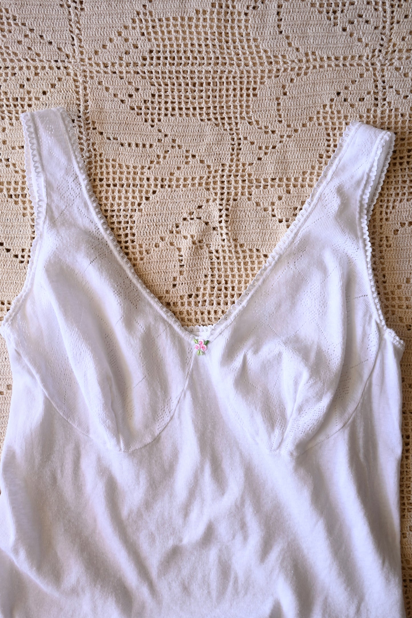EURO Cotton lace camisole