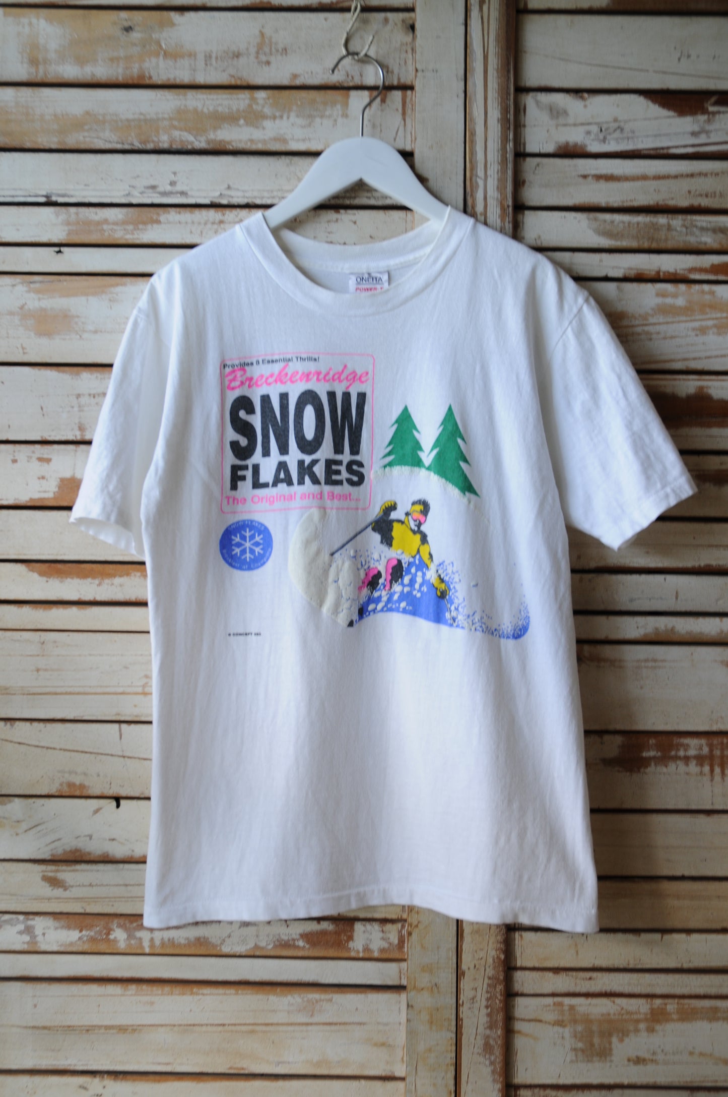 80's-90's Tee/SNOW FLAKES