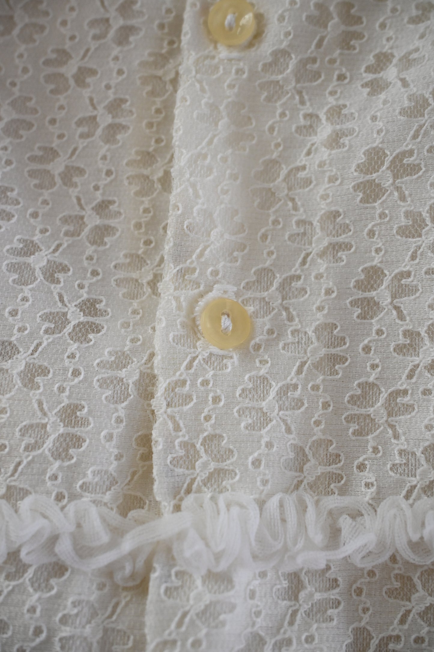 BABY Lace blouse/WHITE
