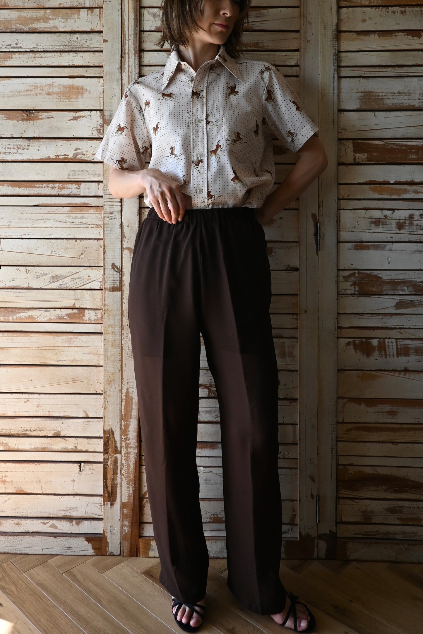 Horse Shirt/IVORY