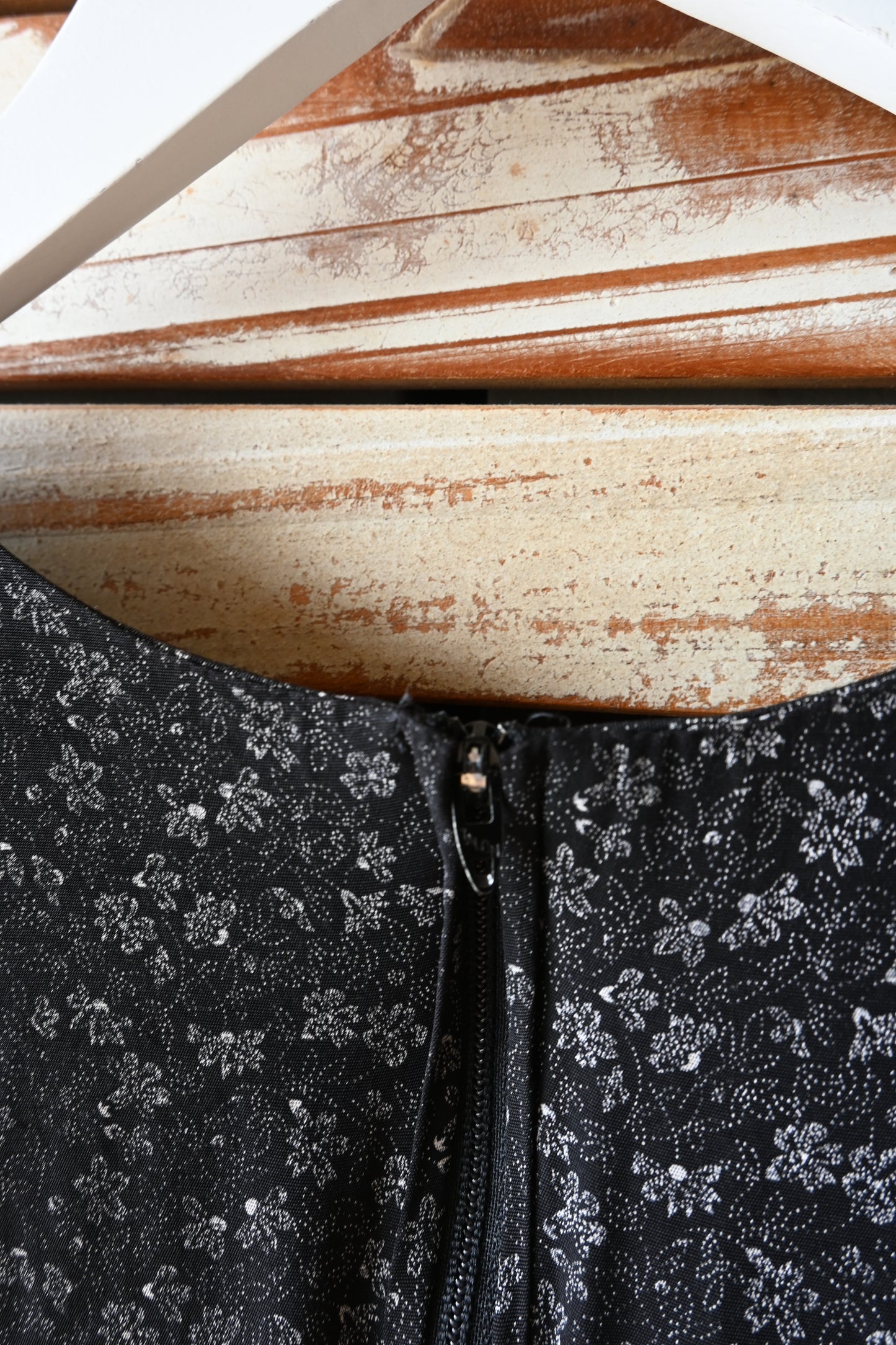 Floral pattern all in one/BLACK