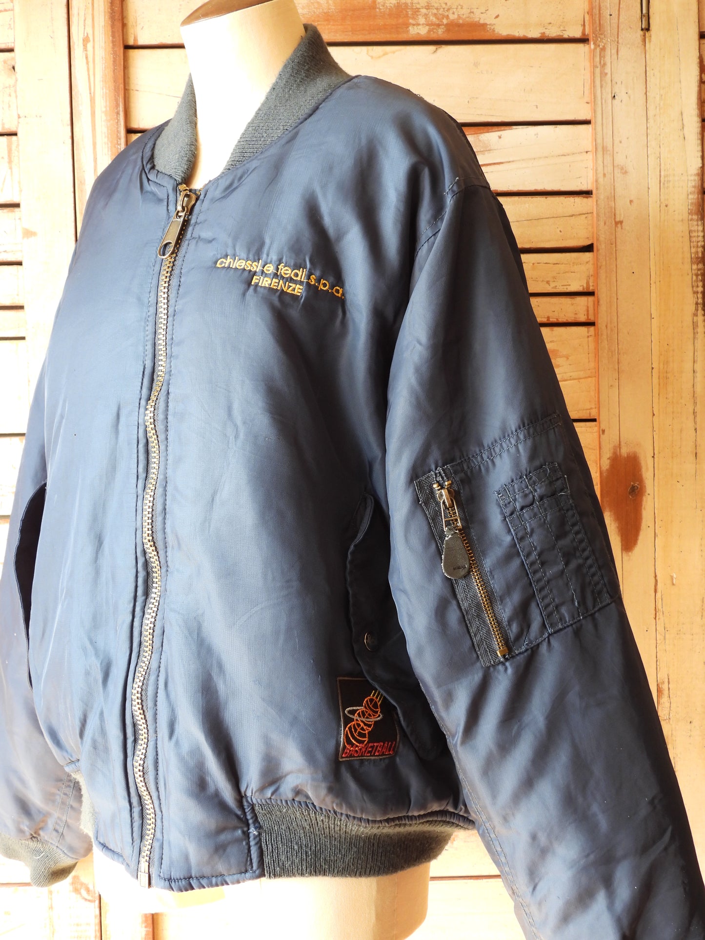 French work blouson/NAVY