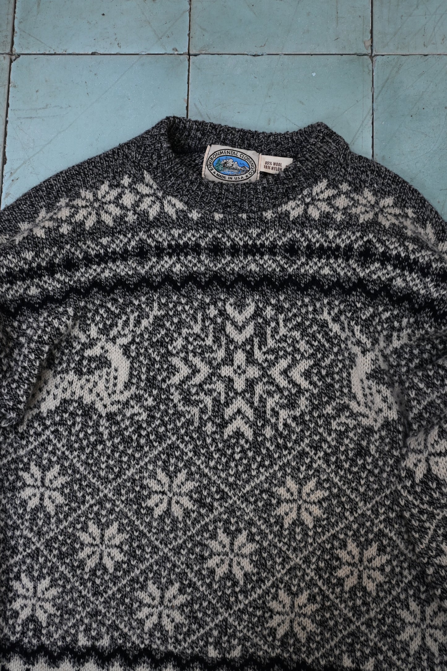 Nordic knit sweater