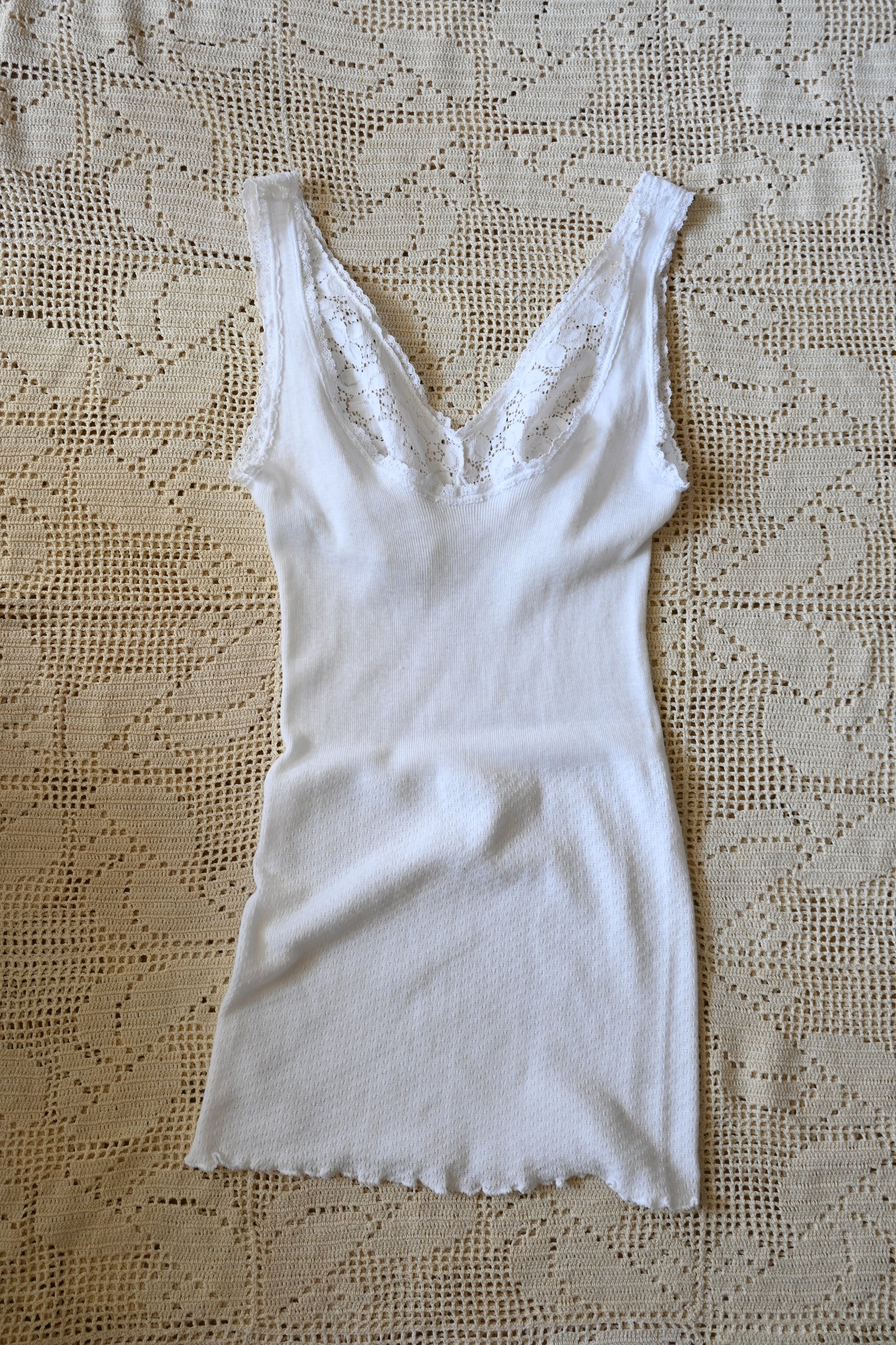 EURO Cotton lace camisole