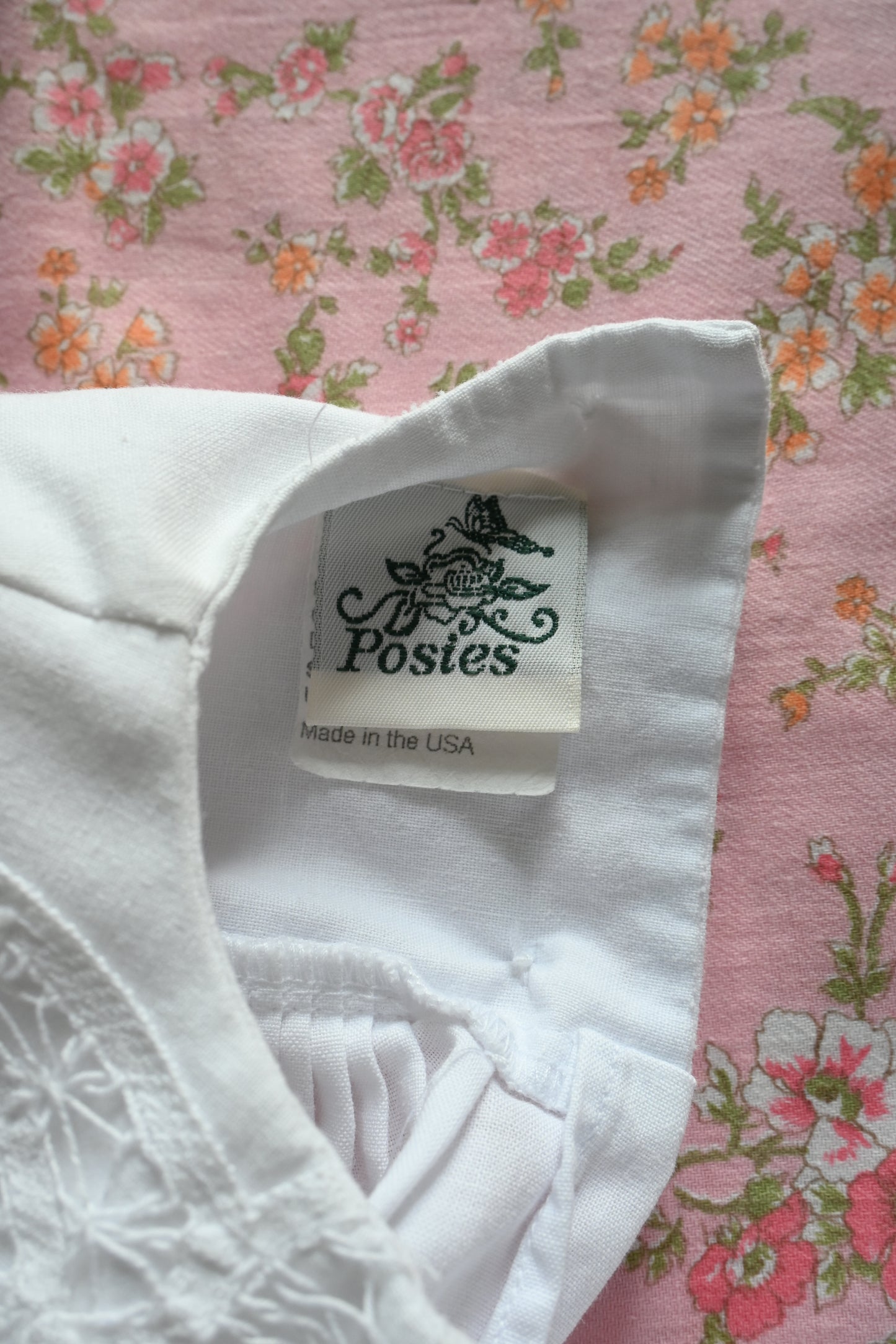 BABY Cotton lace dress/WHITE