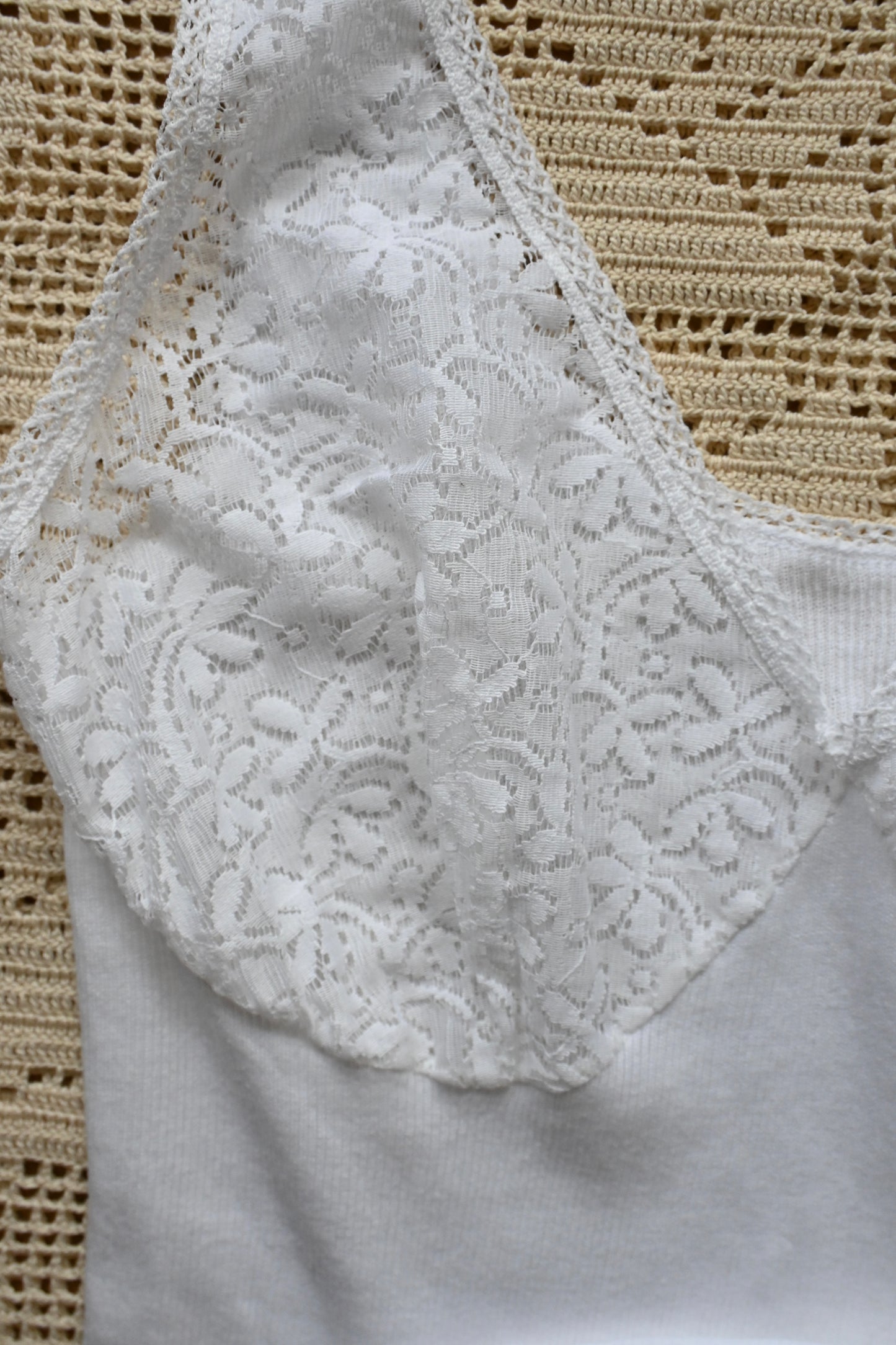 EURO Cotton lace camisole