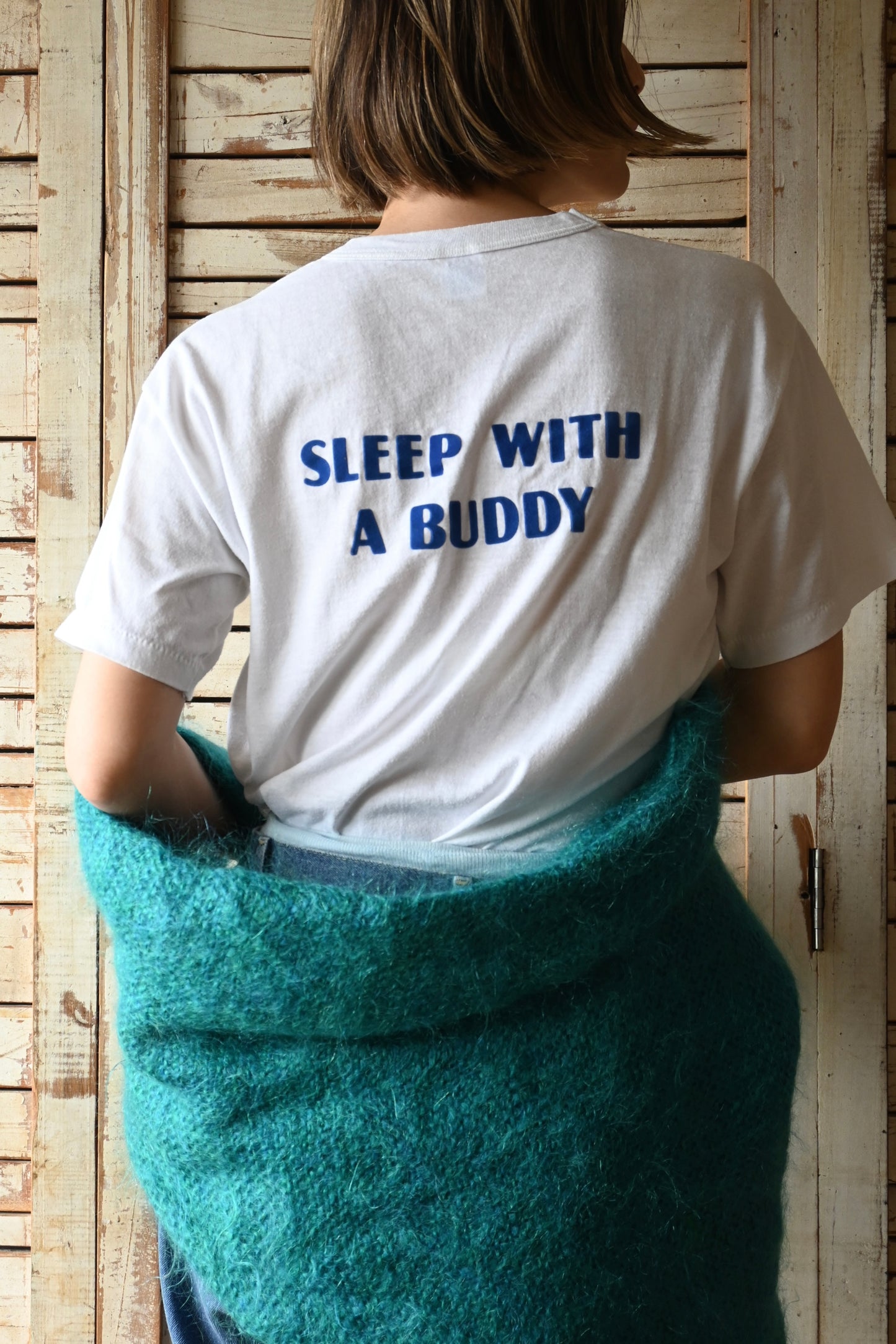 80's Tee/SLEEP WITH A BUDDY