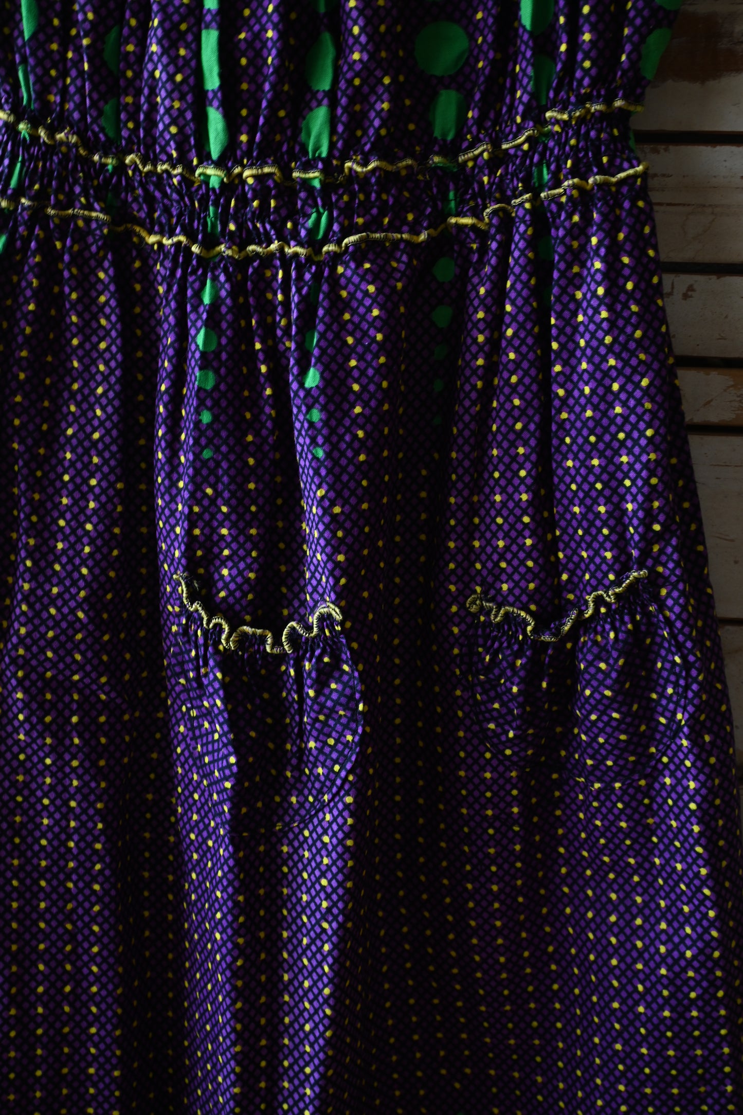 African printed dress