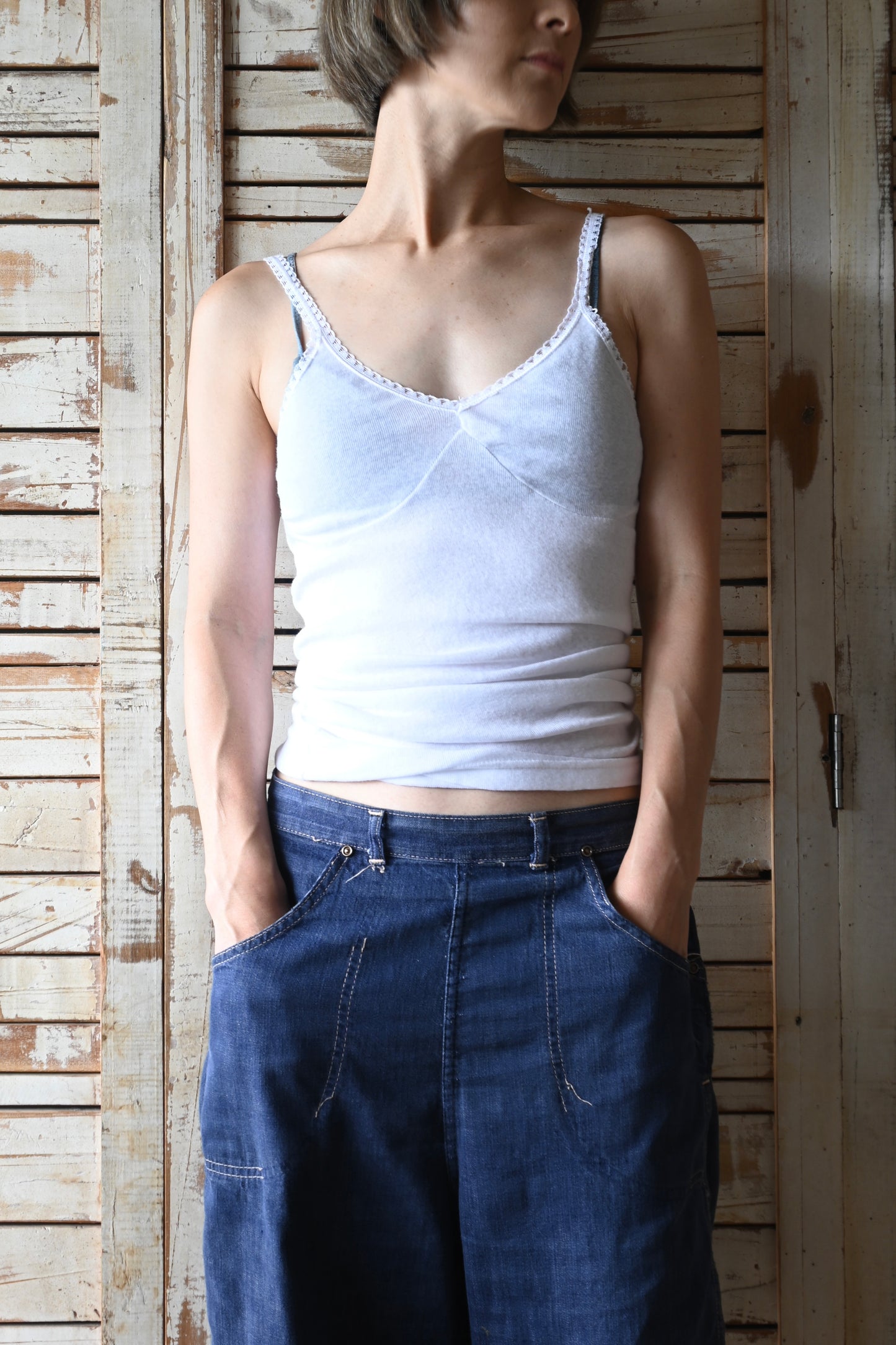 EURO Cotton lace camisole