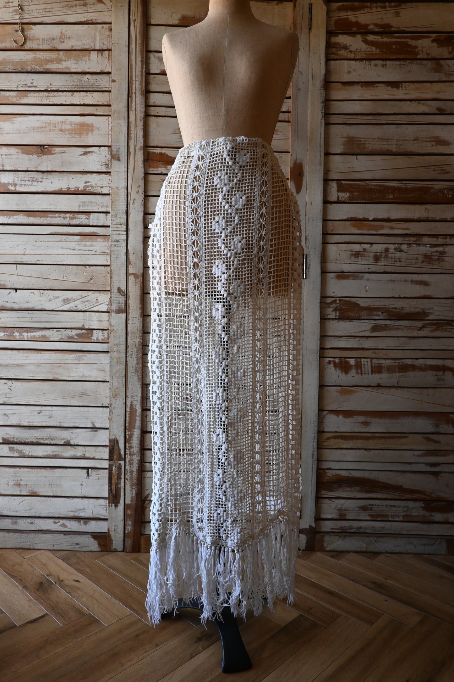 Crochet lace wrap/PONMOSIR