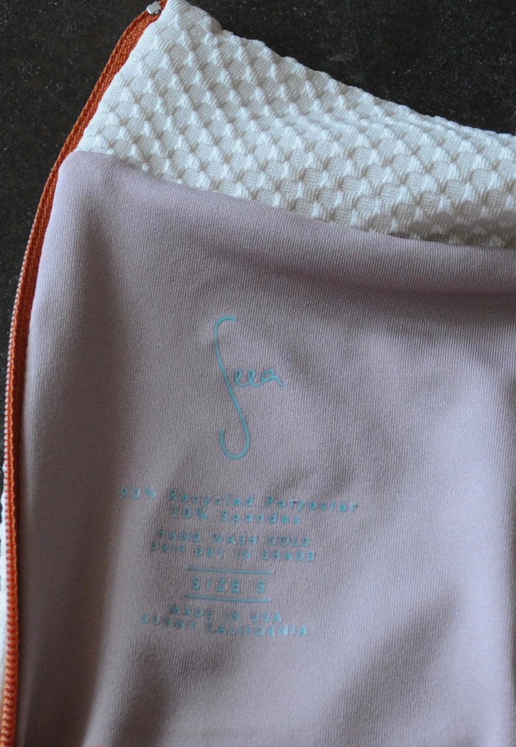 SEEA/Georgia Bikini top&bottom/PEBBLE