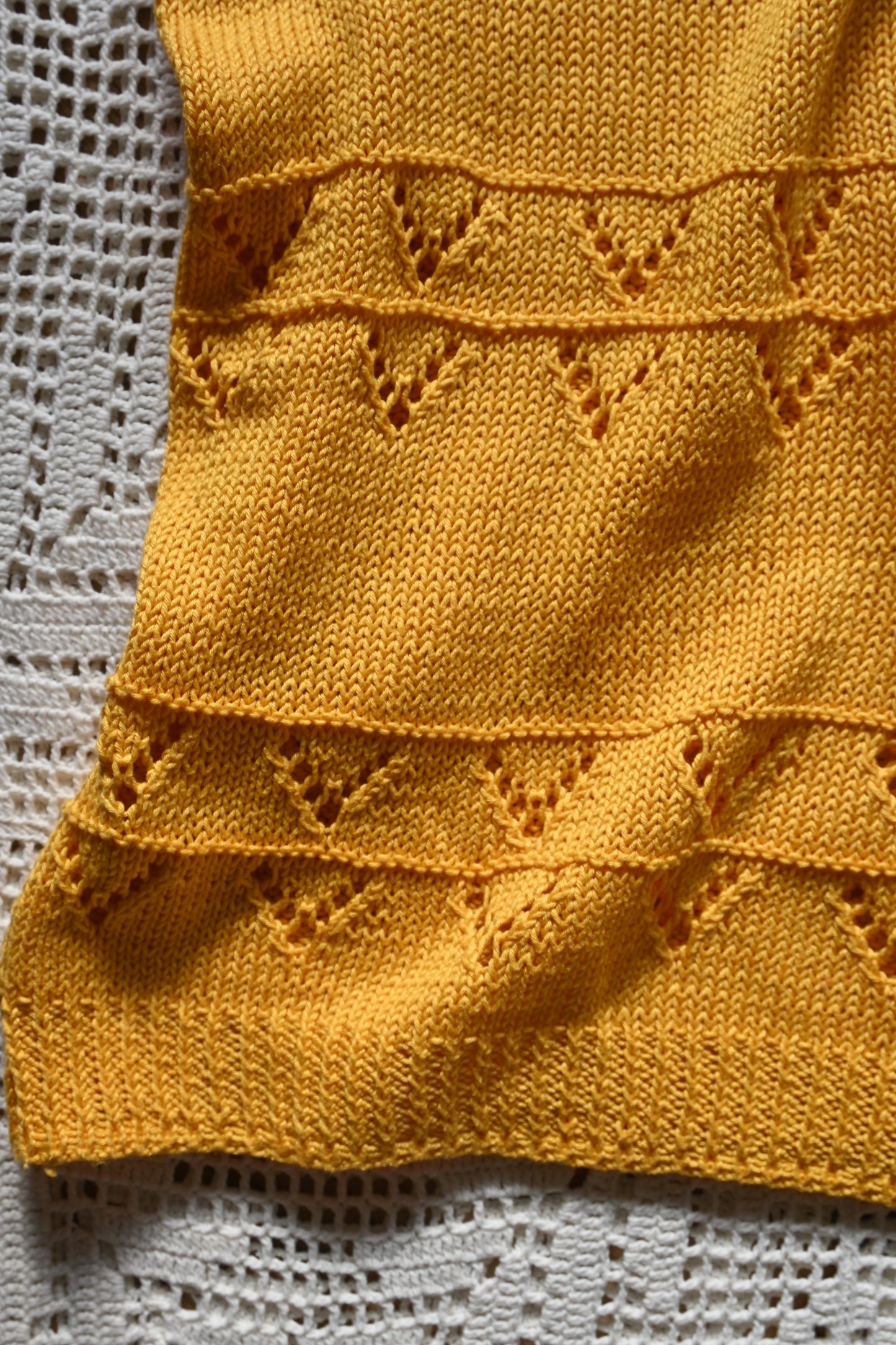 N/S Knit/YELLOW