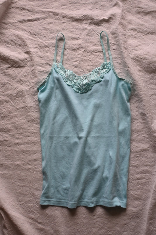 EURO Cotton underwear top/L.BLUE