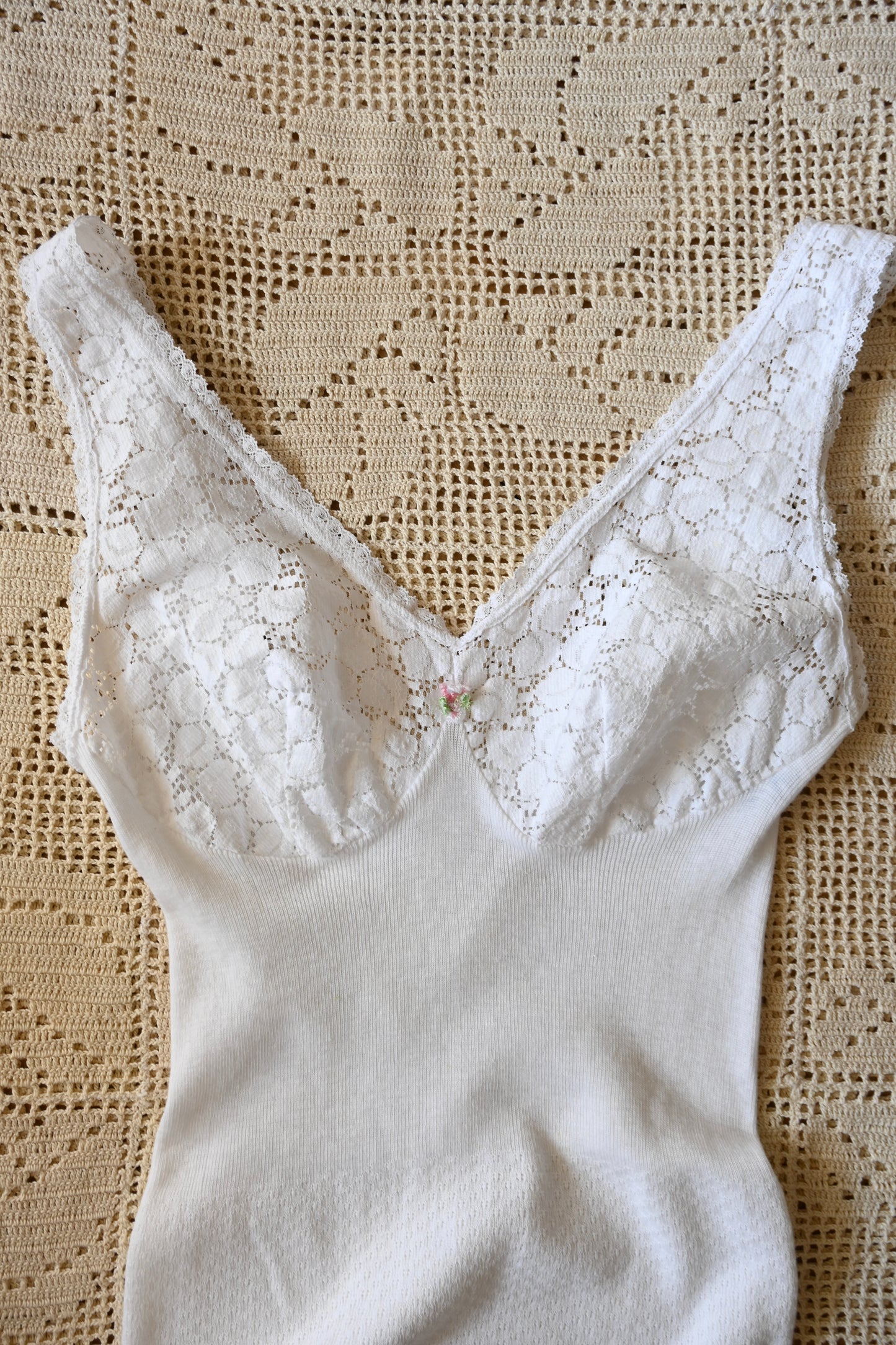 EURO Cotton lace camisole