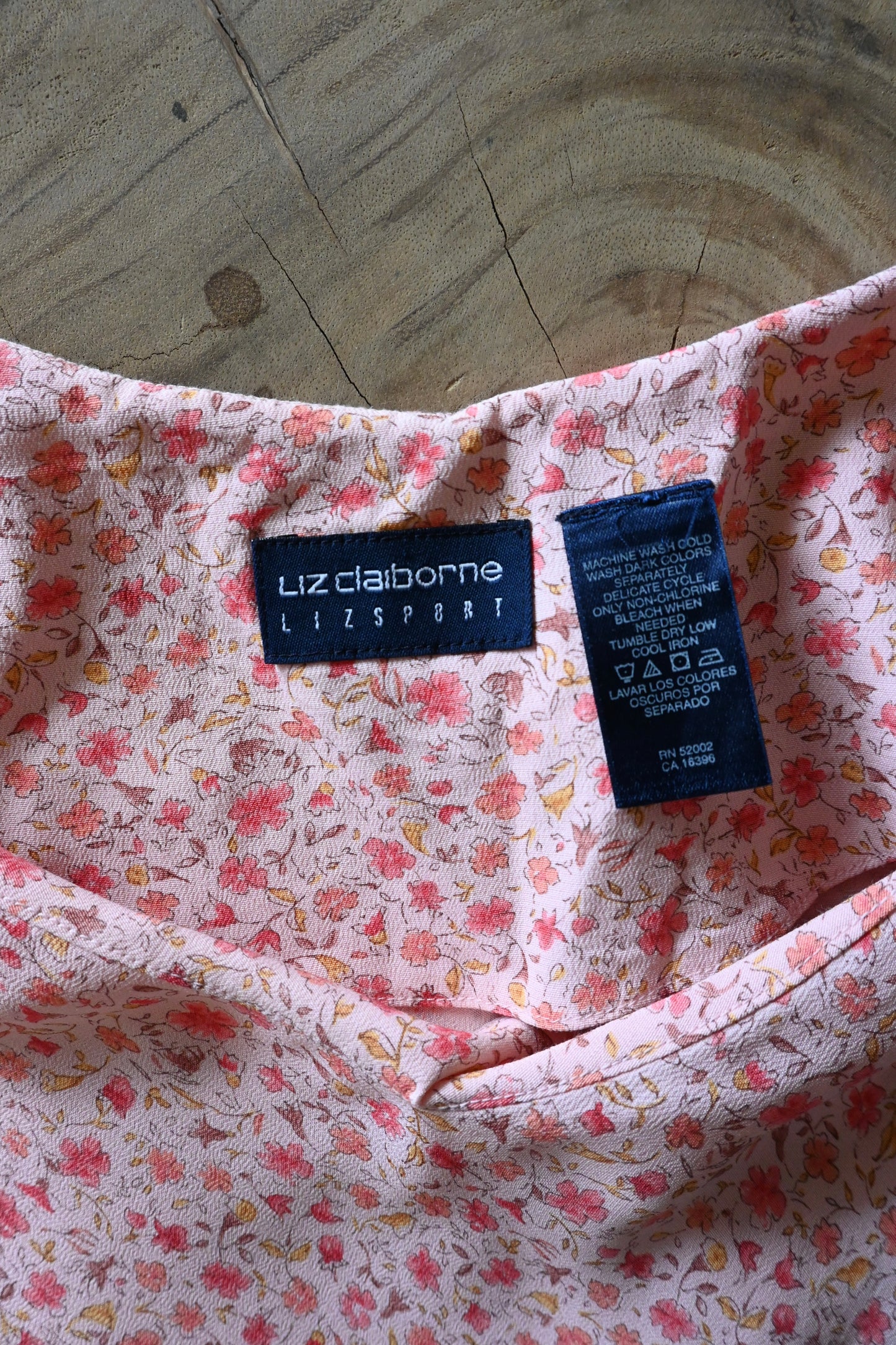 Flower pattern dress/PINK