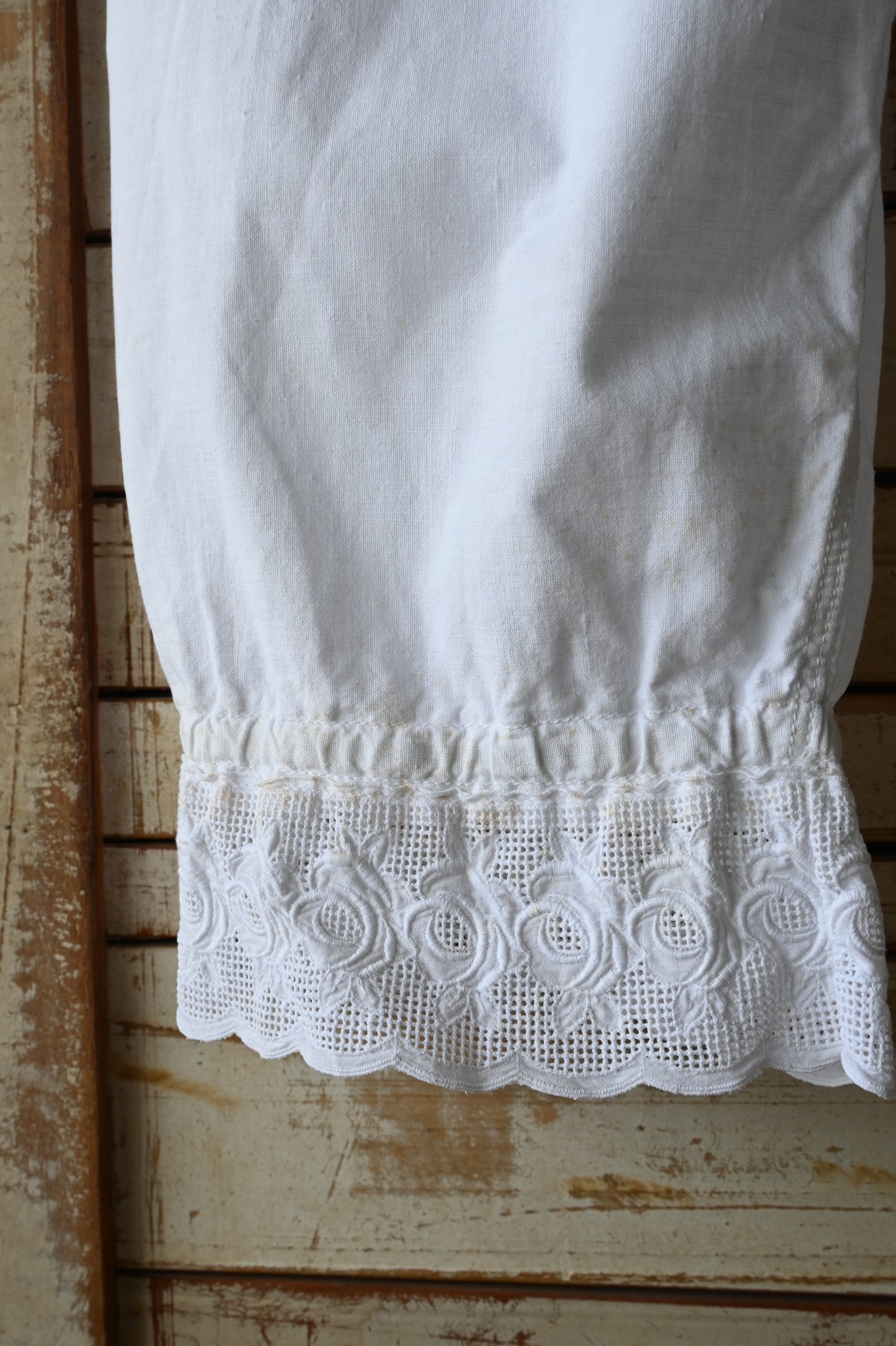 EURO Vintage drawers pants/WHITE