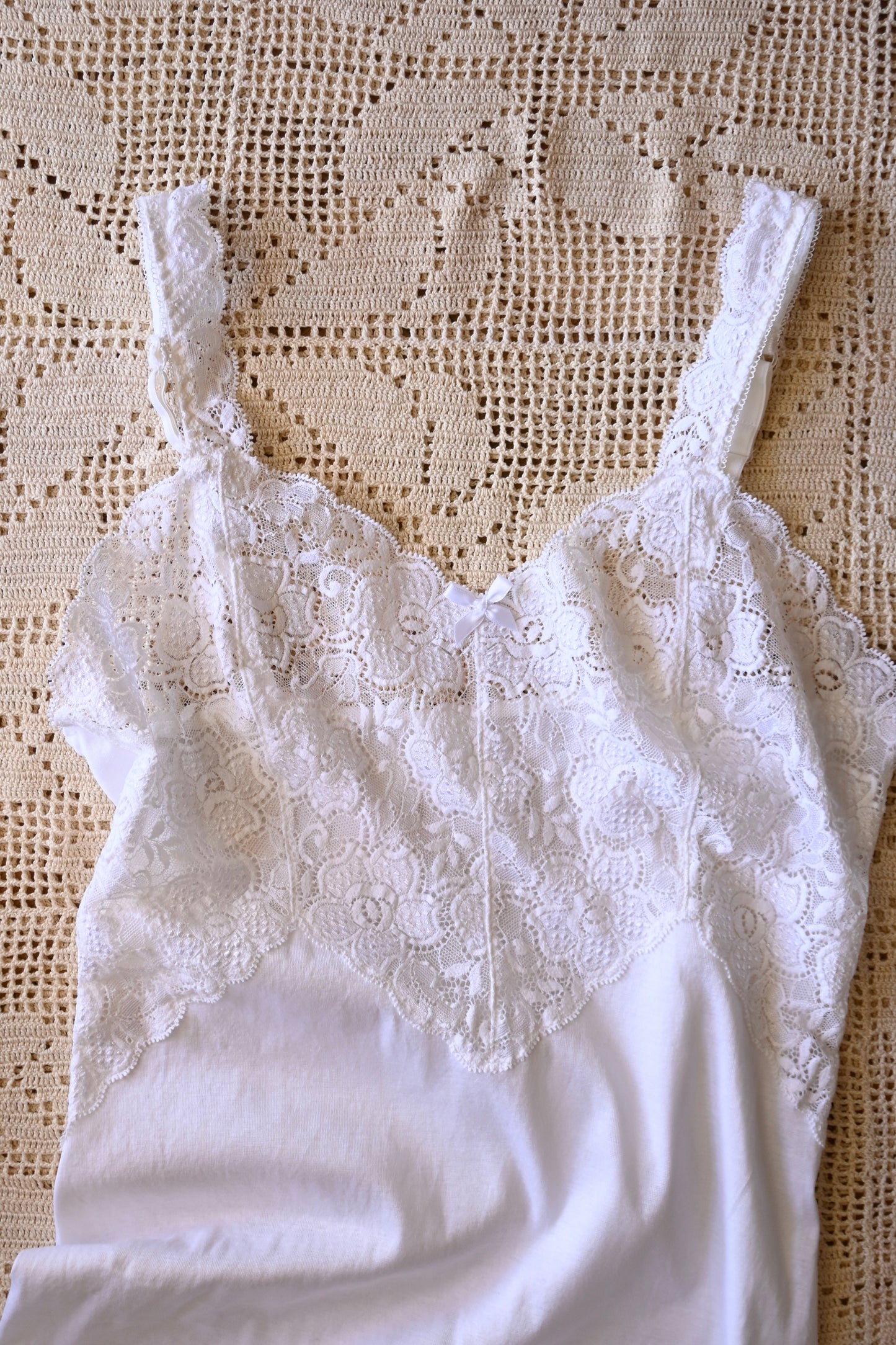 EURO Cotton lace camisole