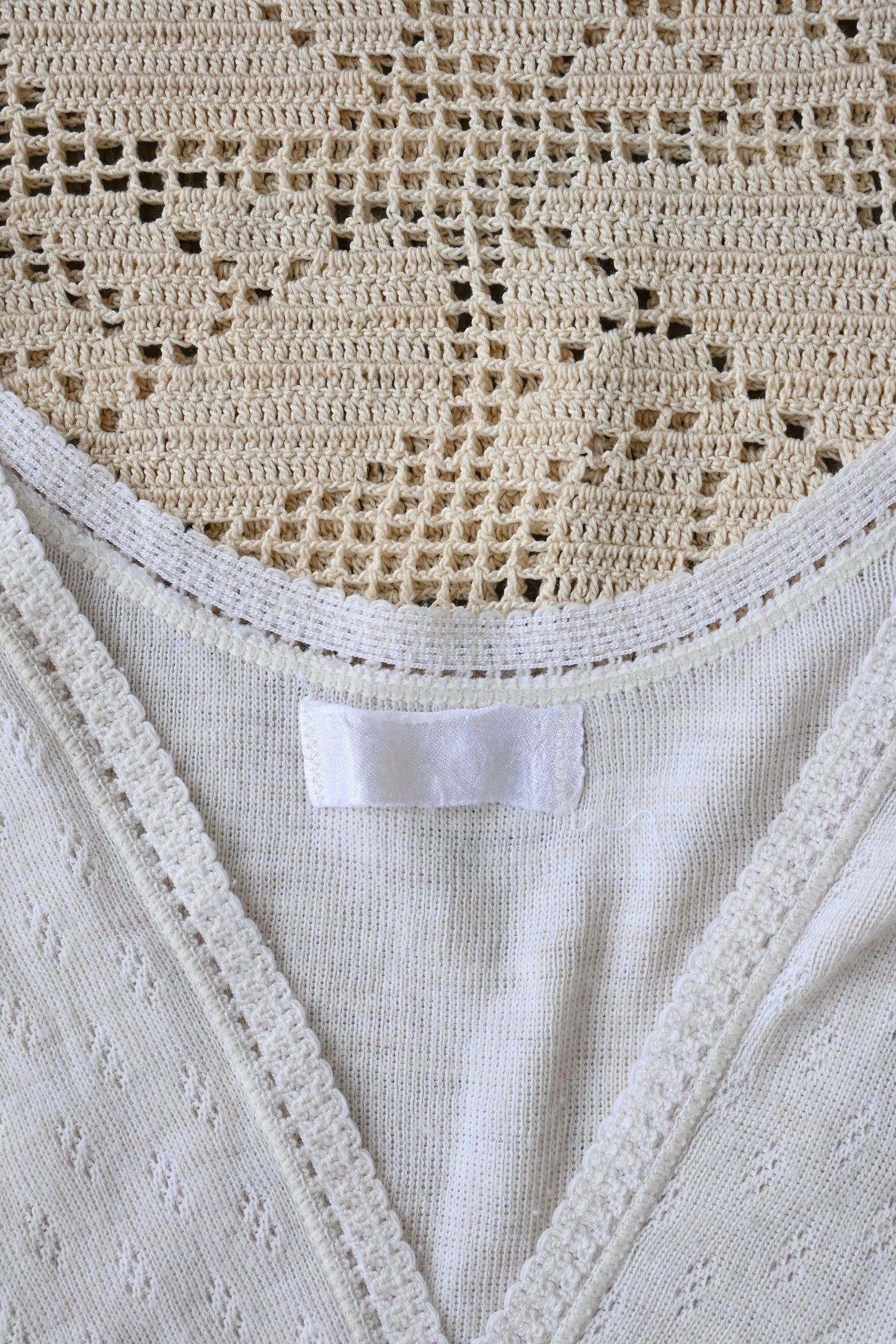 EURO Underwear knit top/IVORY