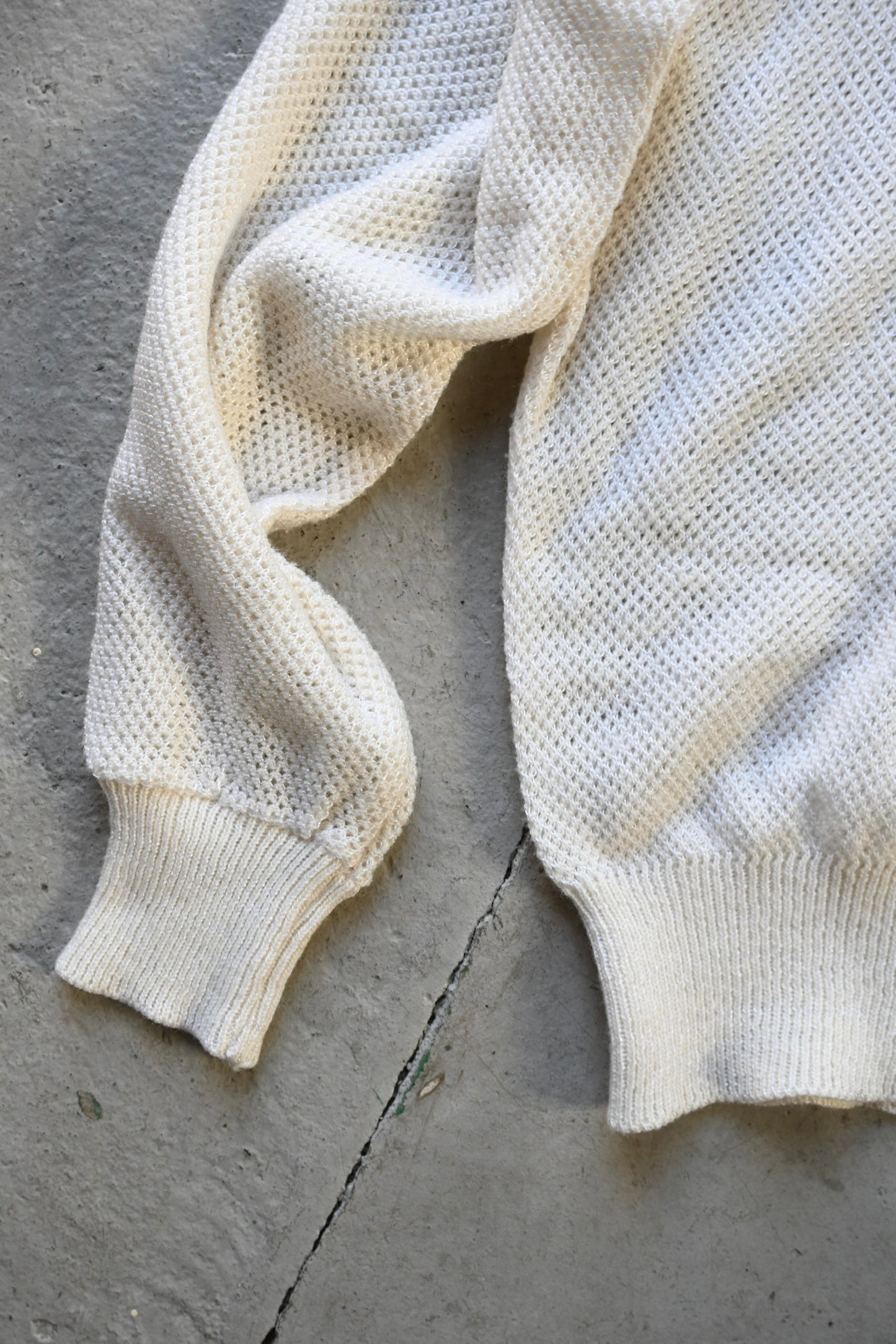 Knit sweater/IVORY