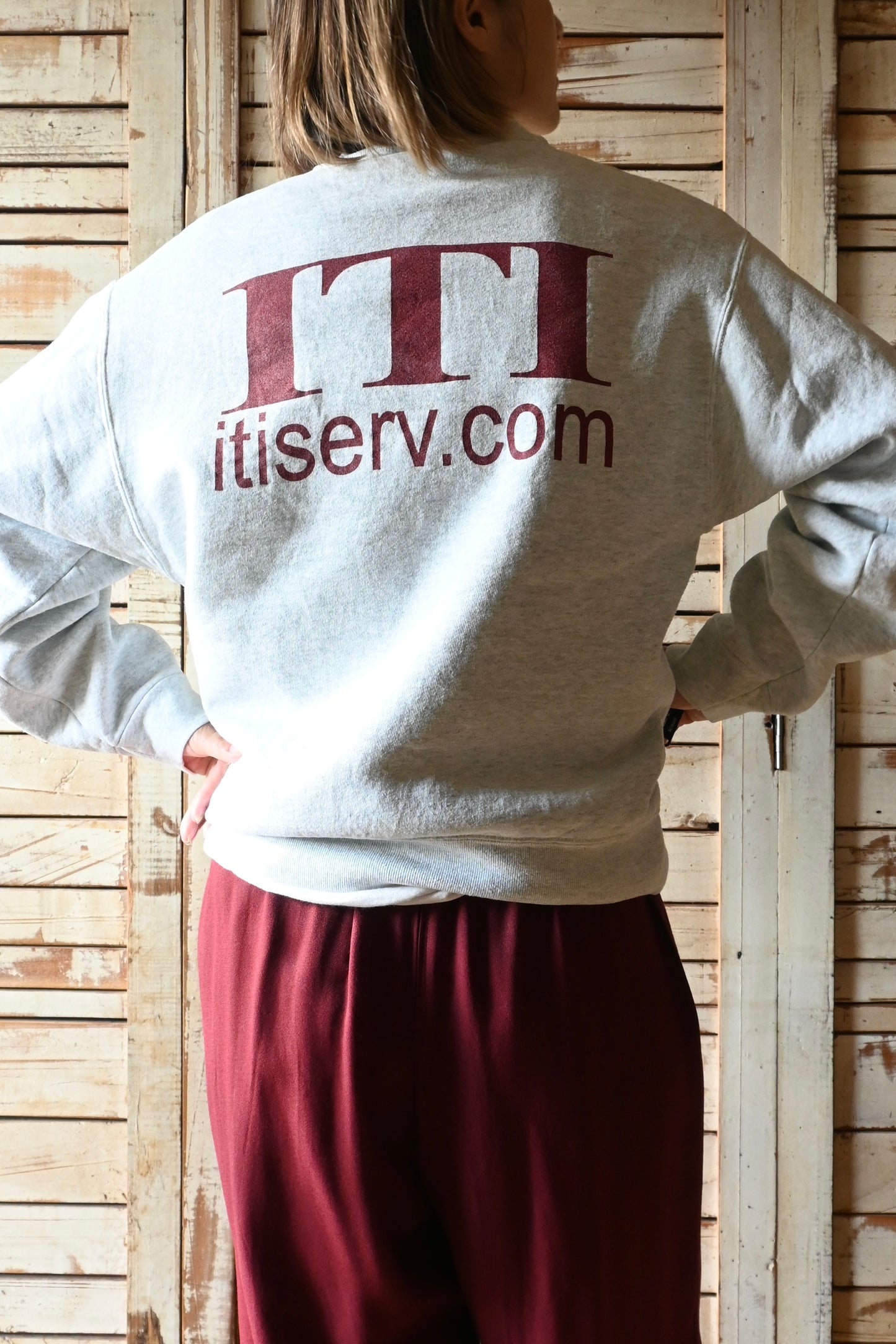 '90s-'00s Sweat shirt/GREY