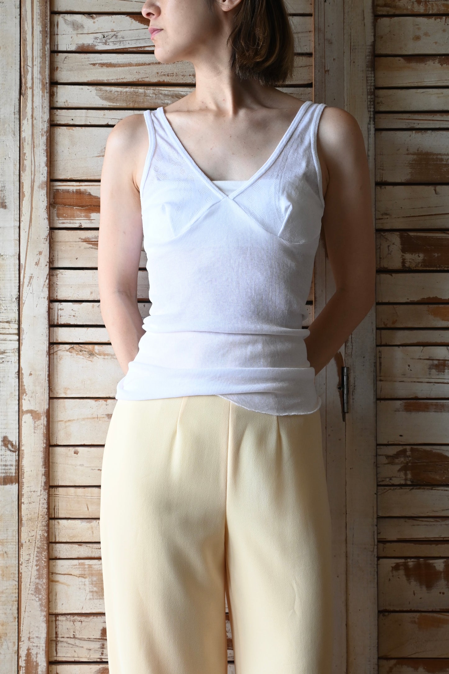 EURO Cotton lace camisole