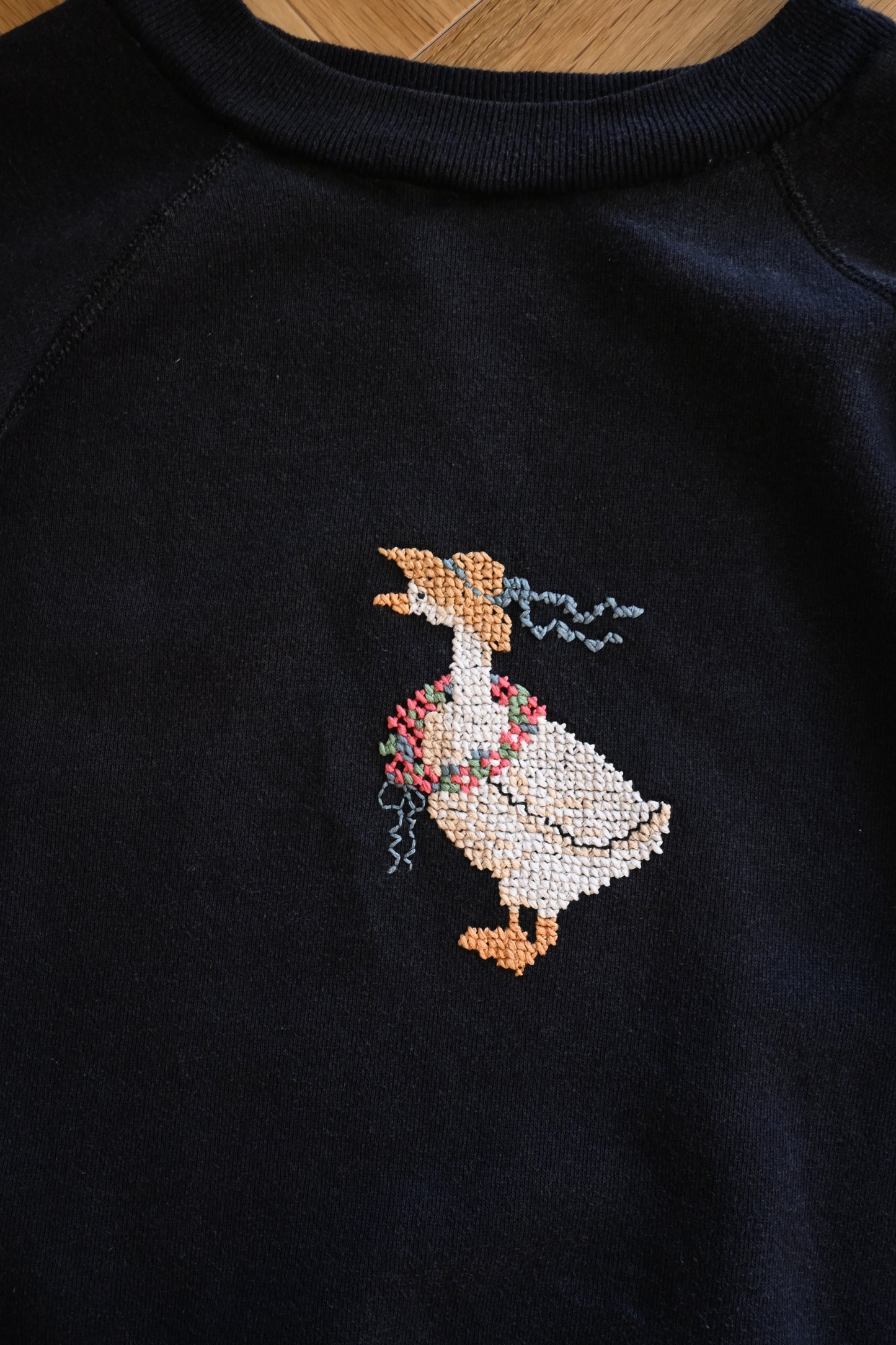 '90s Sweat shirt/Lovely duck