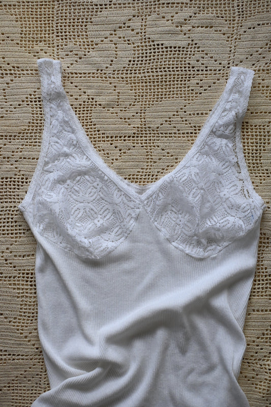 EURO Cotton lace camisole