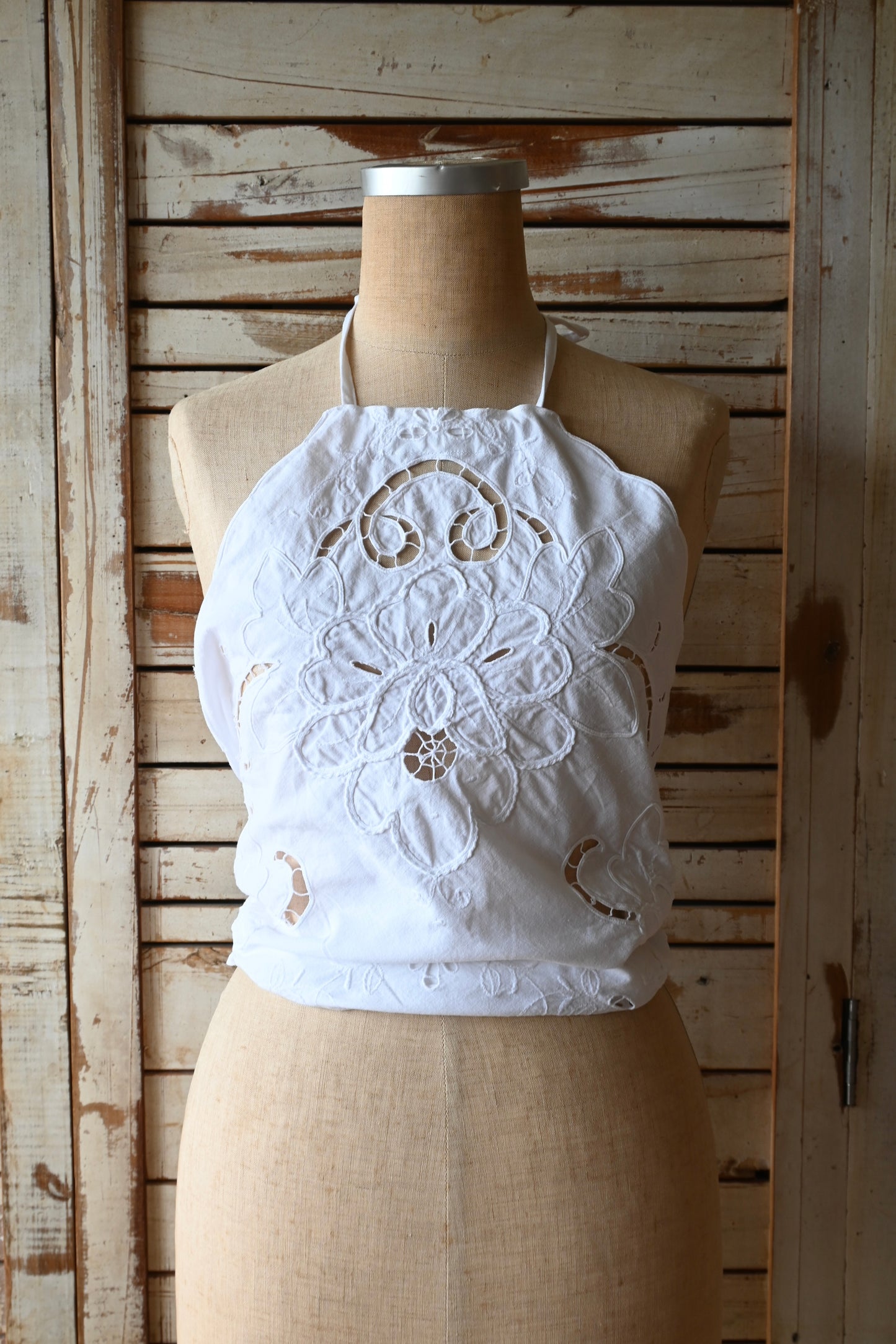cutwork lace tops/PONMOSIR