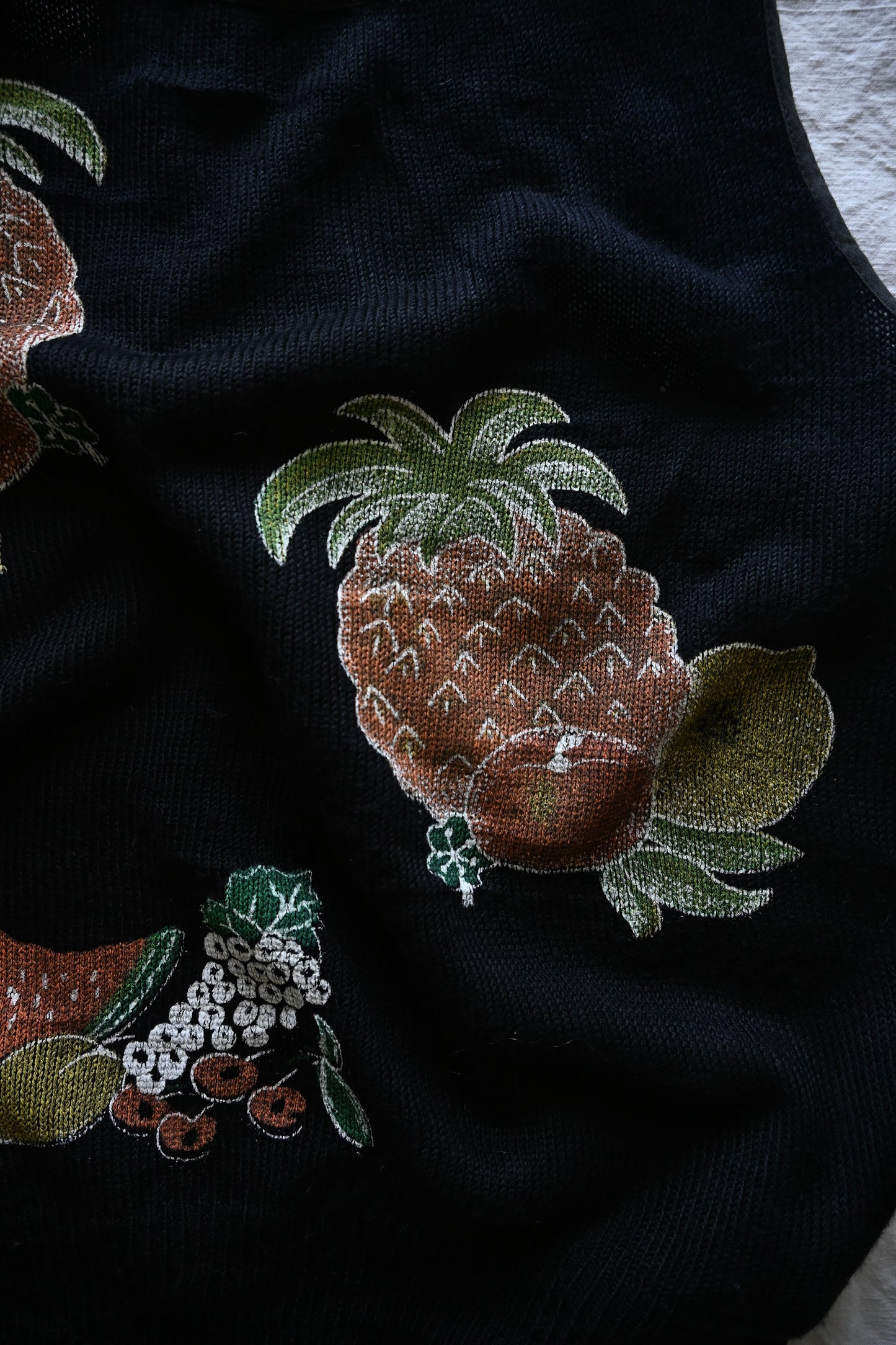 Fruits Knit/BLACK