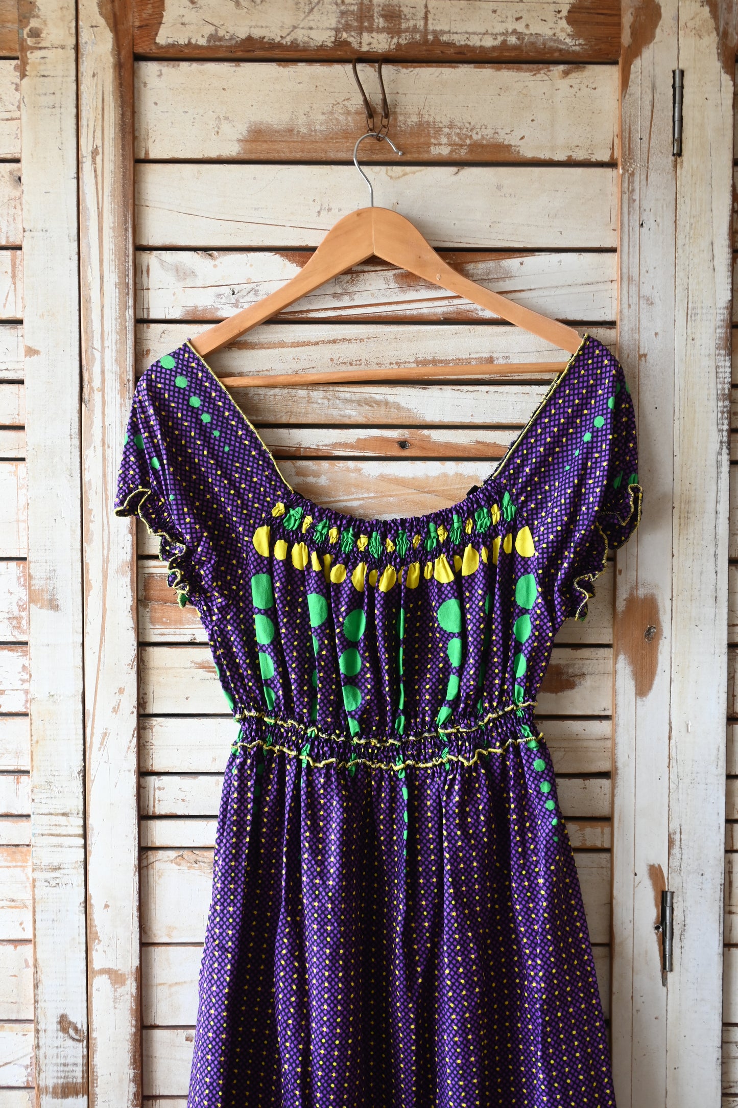 African printed dress