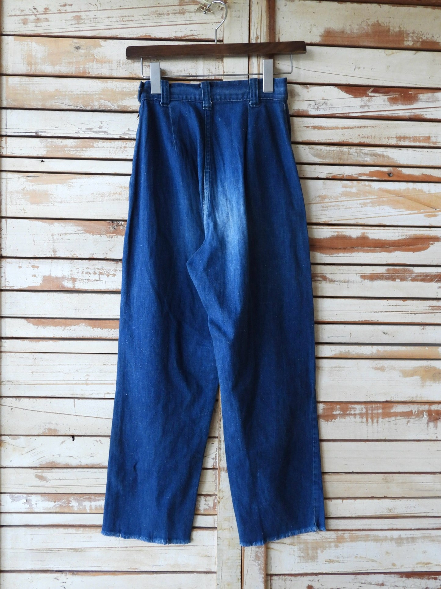 50's WESTERN GIRL RANCH PANTS/BLUE