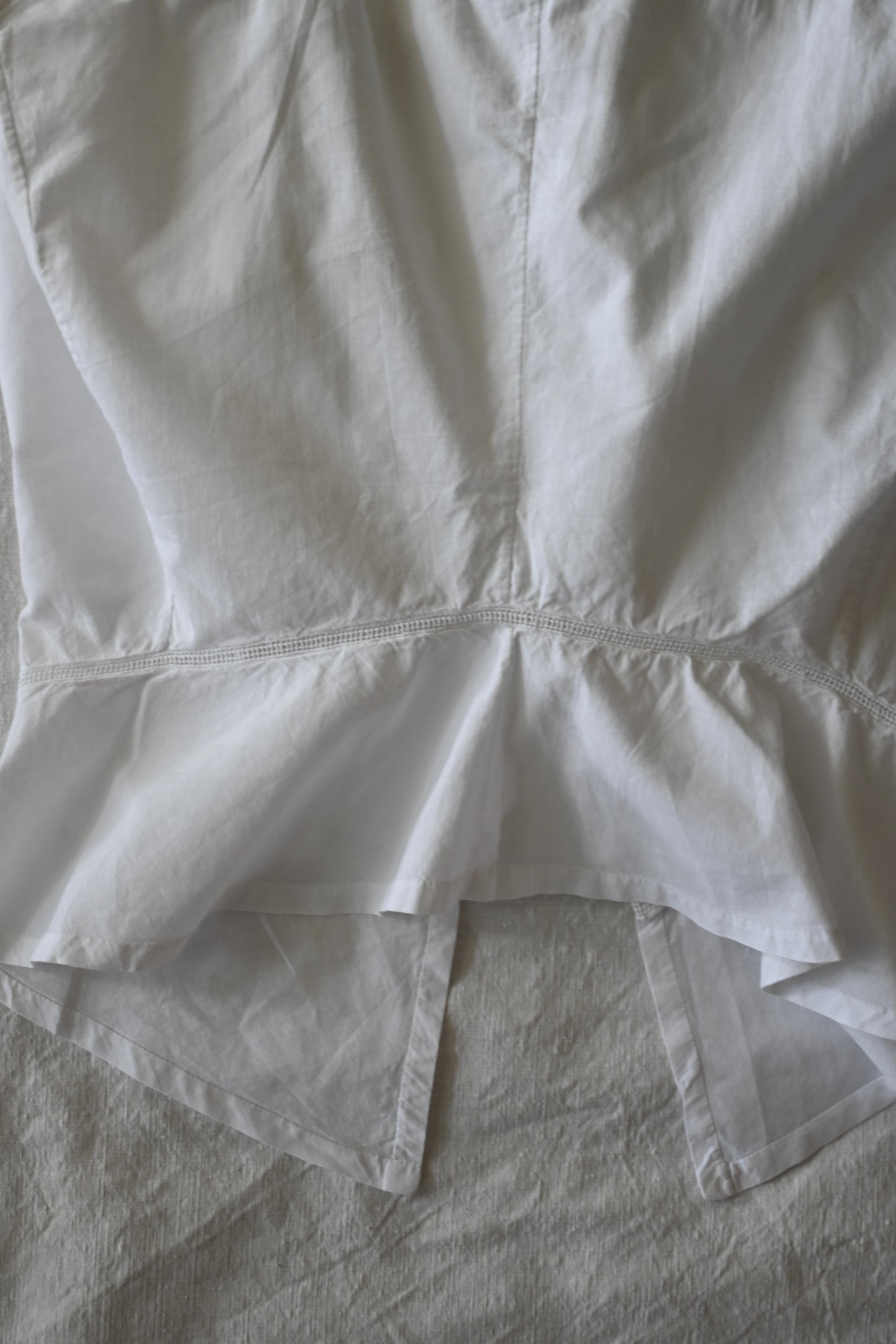 Corset cover/White