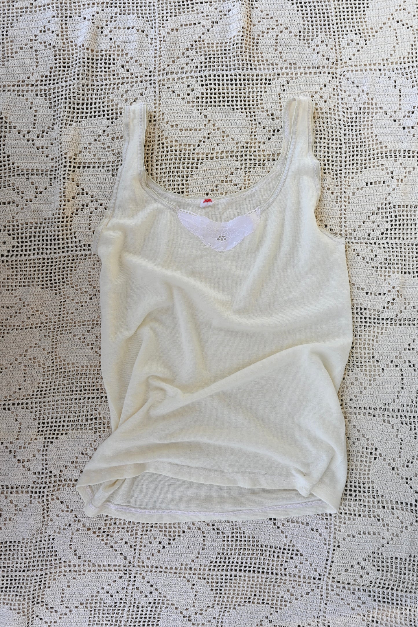 EURO Underwear knit top/IVORY