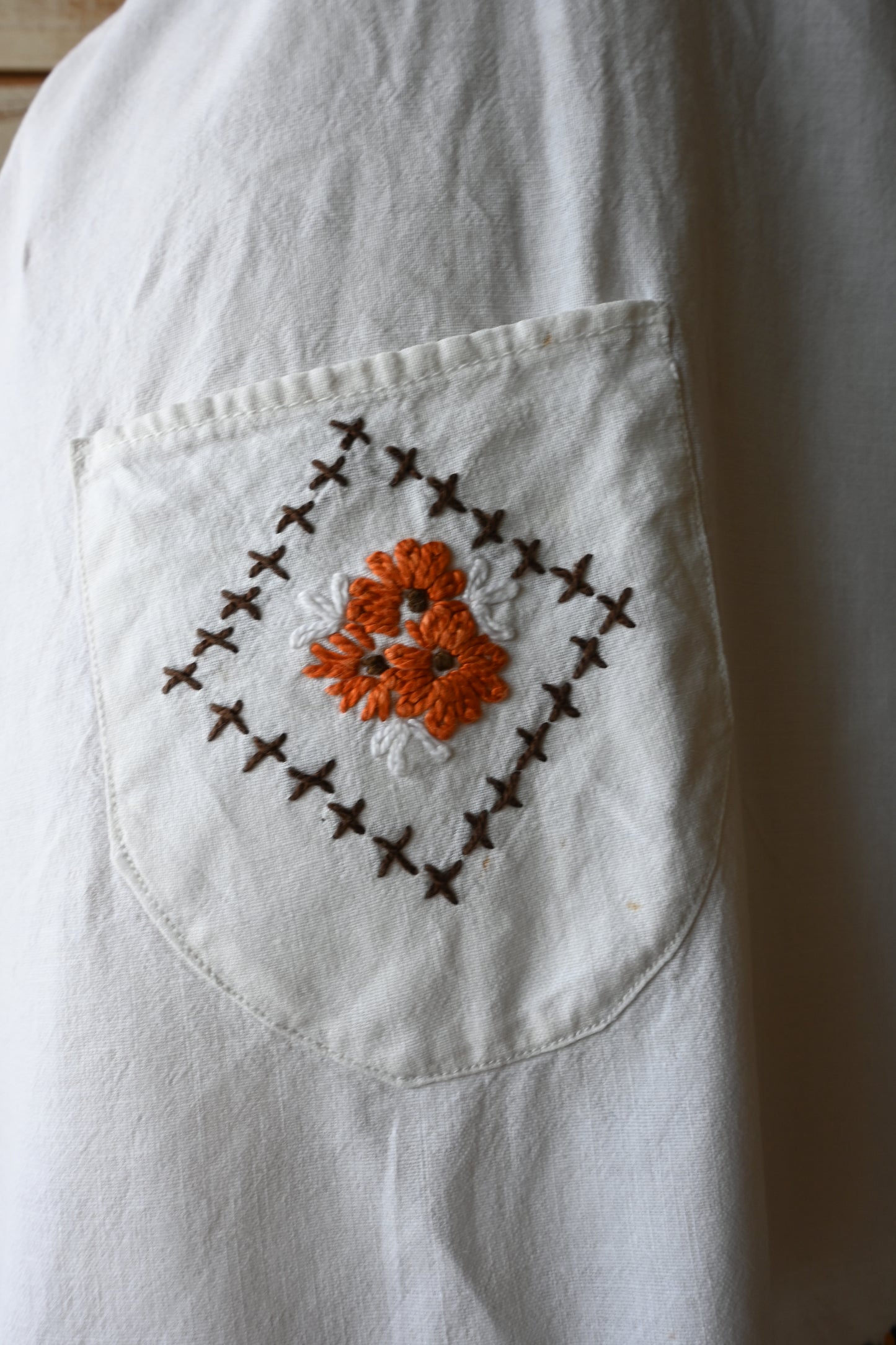 EURO Embroidery apron/MULTI
