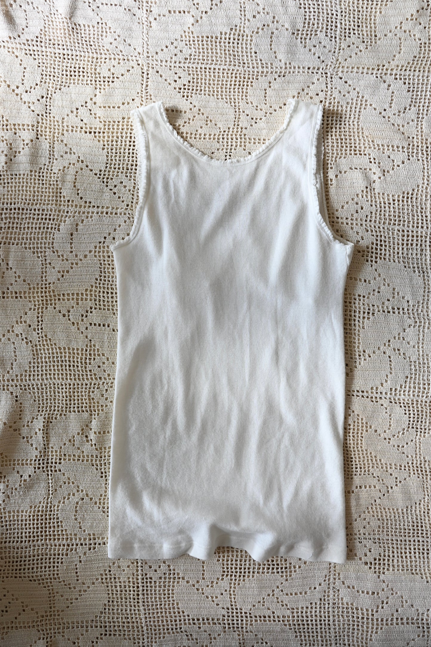 EURO Underwear knit top/IVORY